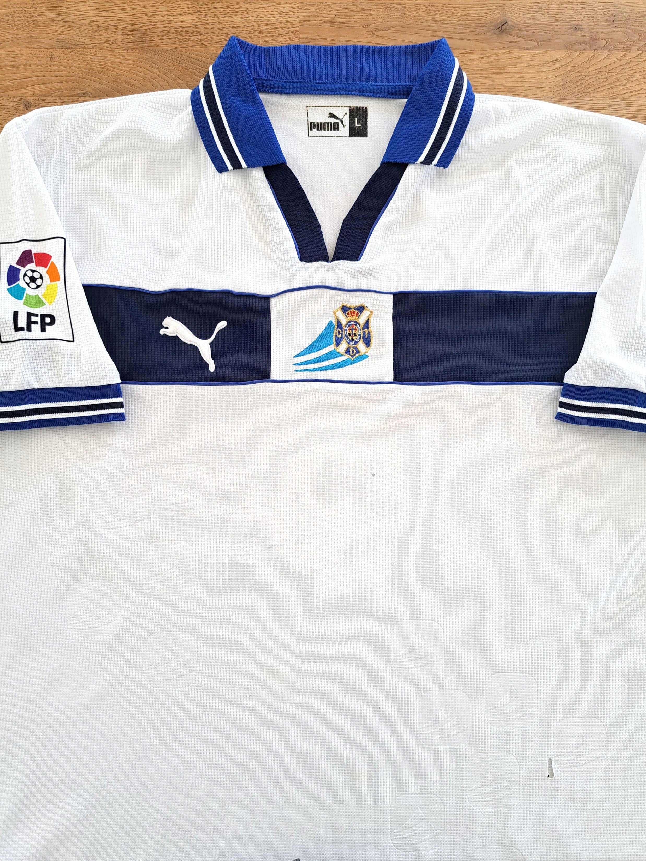 1999/00 Tenerife Home La Liga Football Shirt