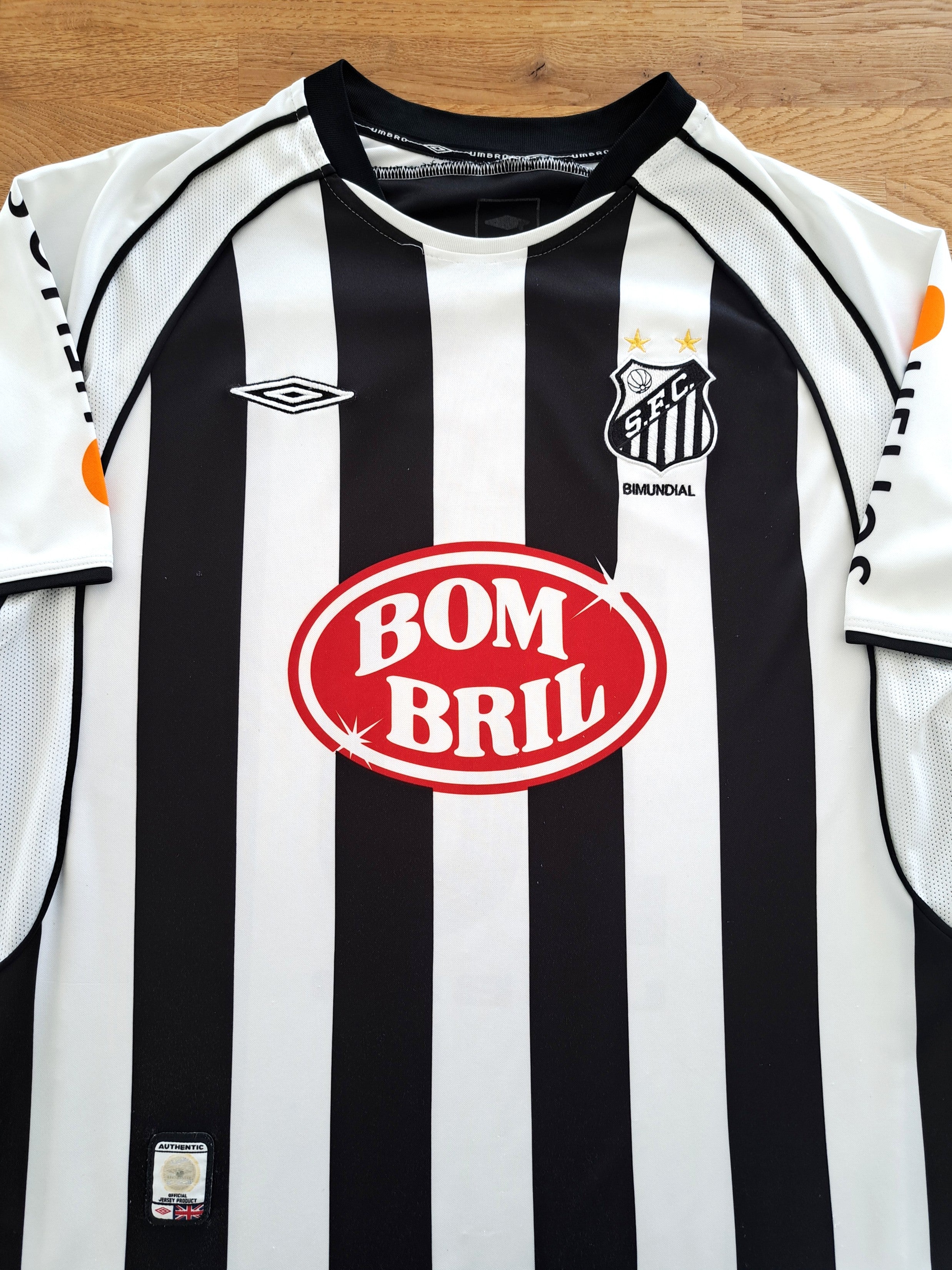 2004 Santos Away Football Shirt