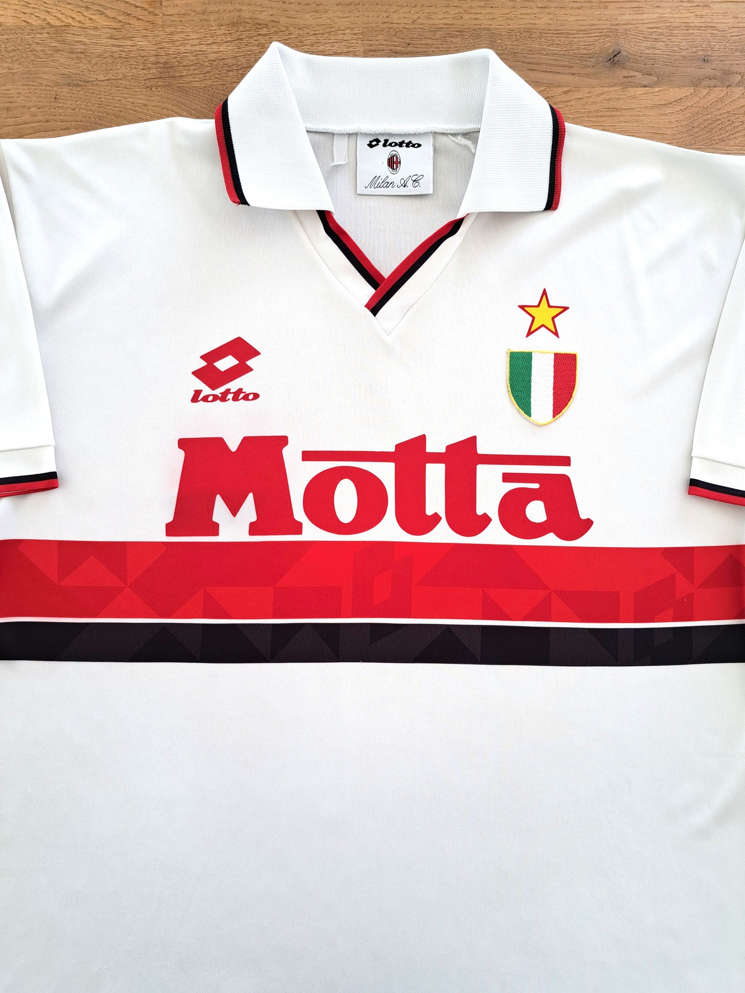 1993/94 AC Milan Away Football Shirt