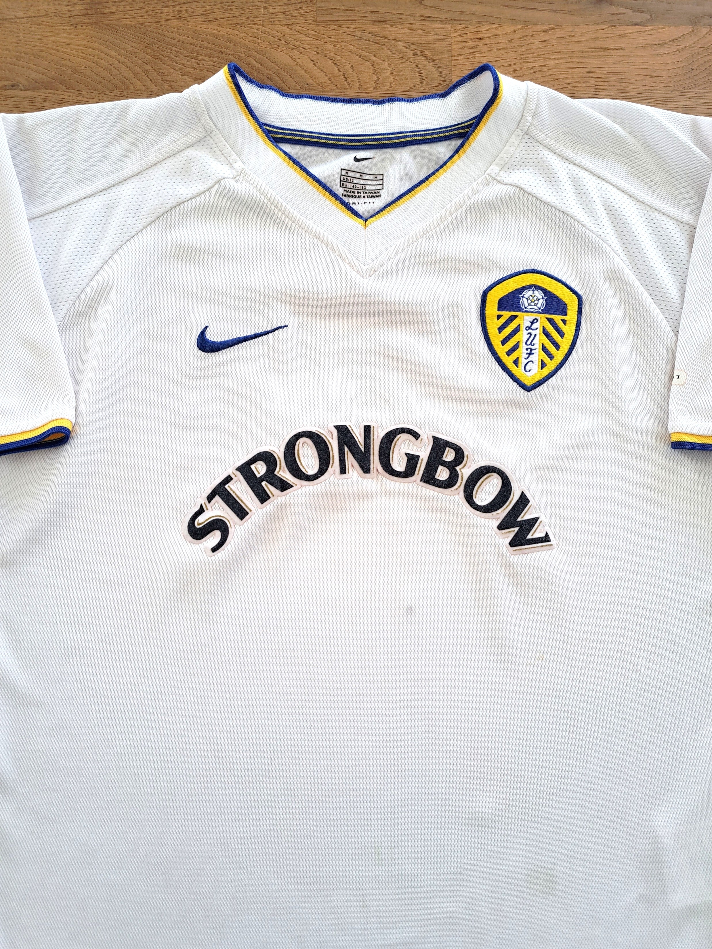 2000/01 Leeds United Home Football Shirt