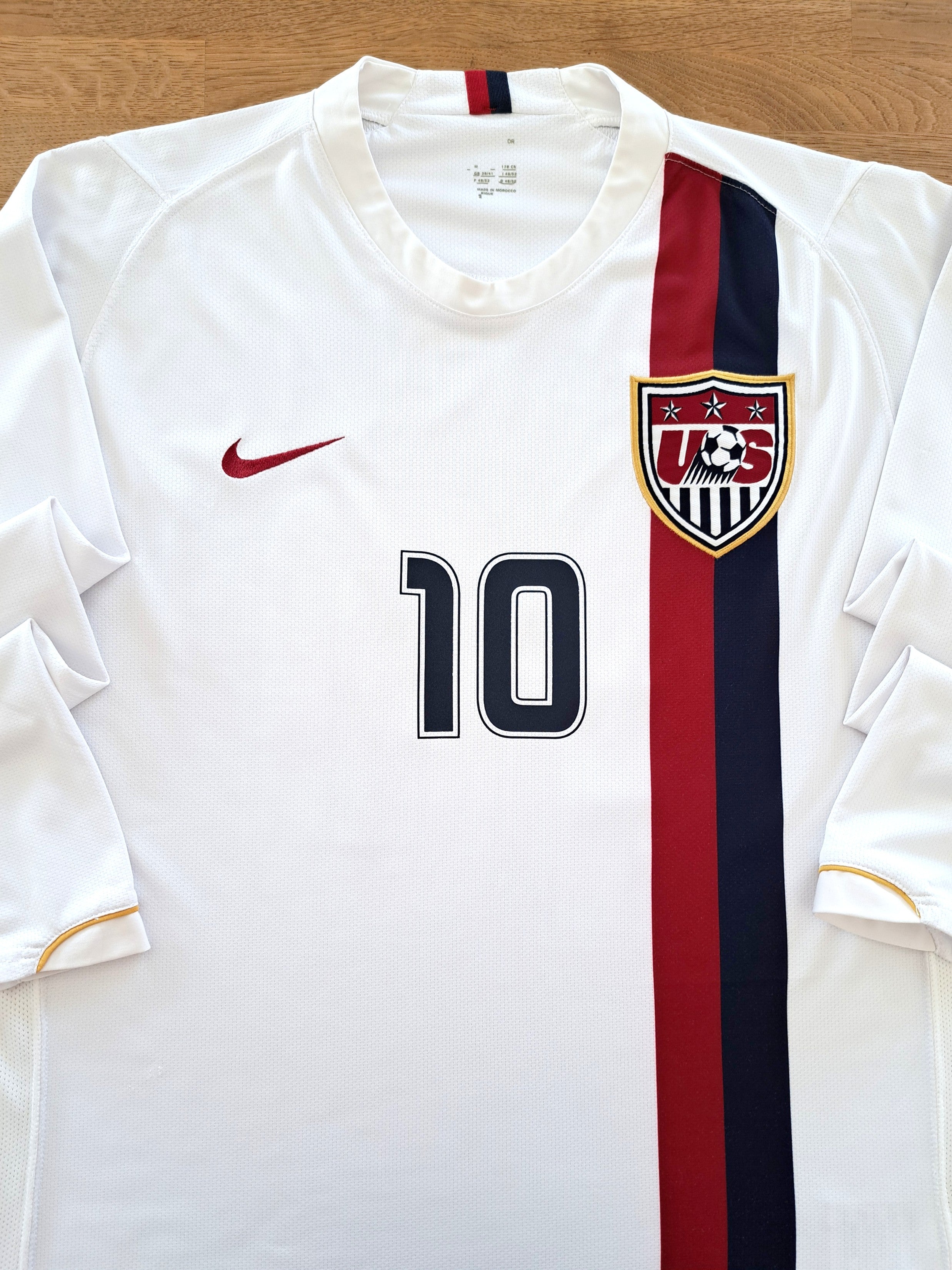 2006/07 USA Home Long Sleeve Football Shirt Reyna #10
