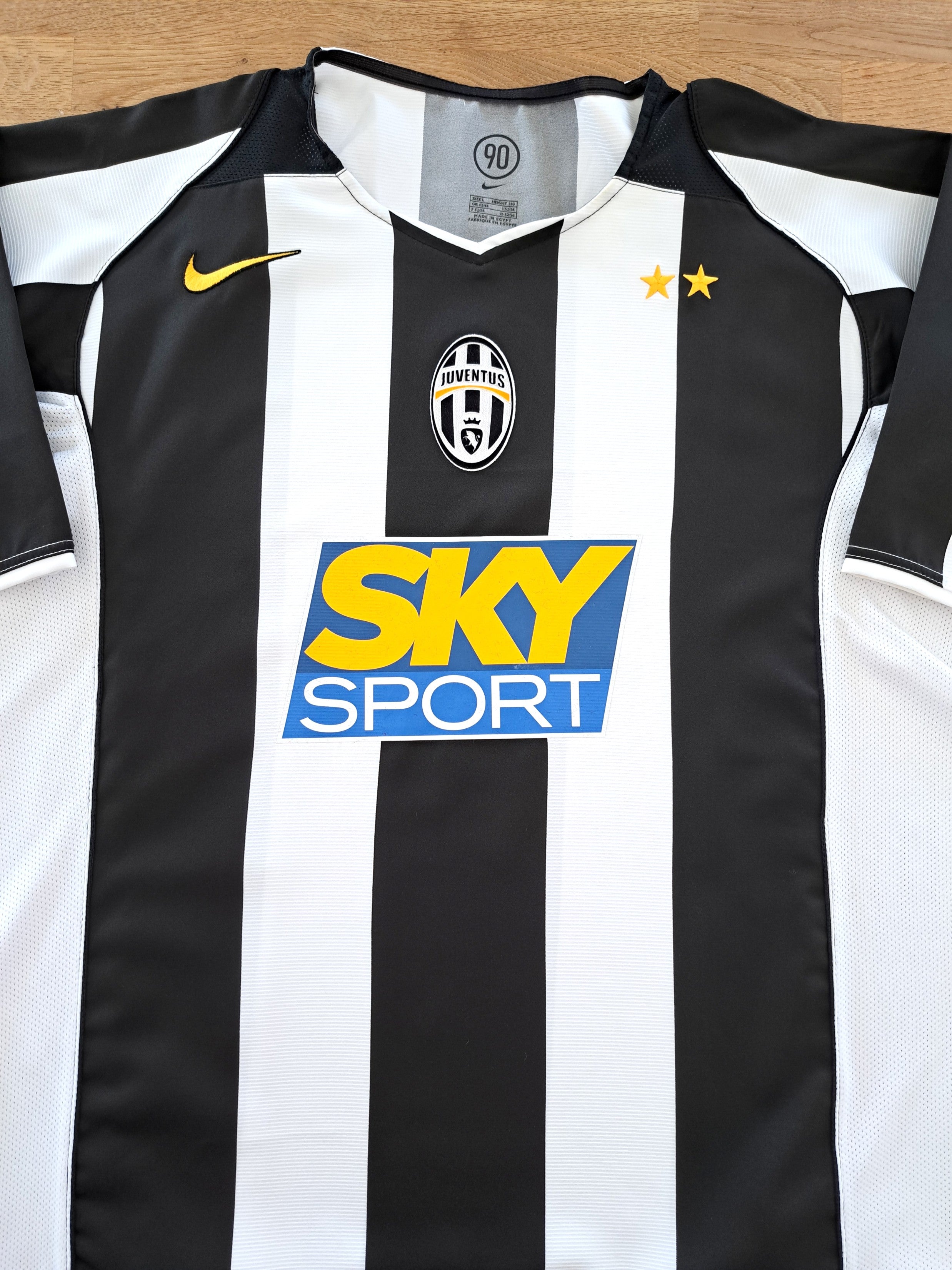 2004/05 Juventus Home Football Shirt