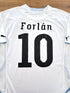 2010/11 Uruguay Away Football Shirt Forlan #10