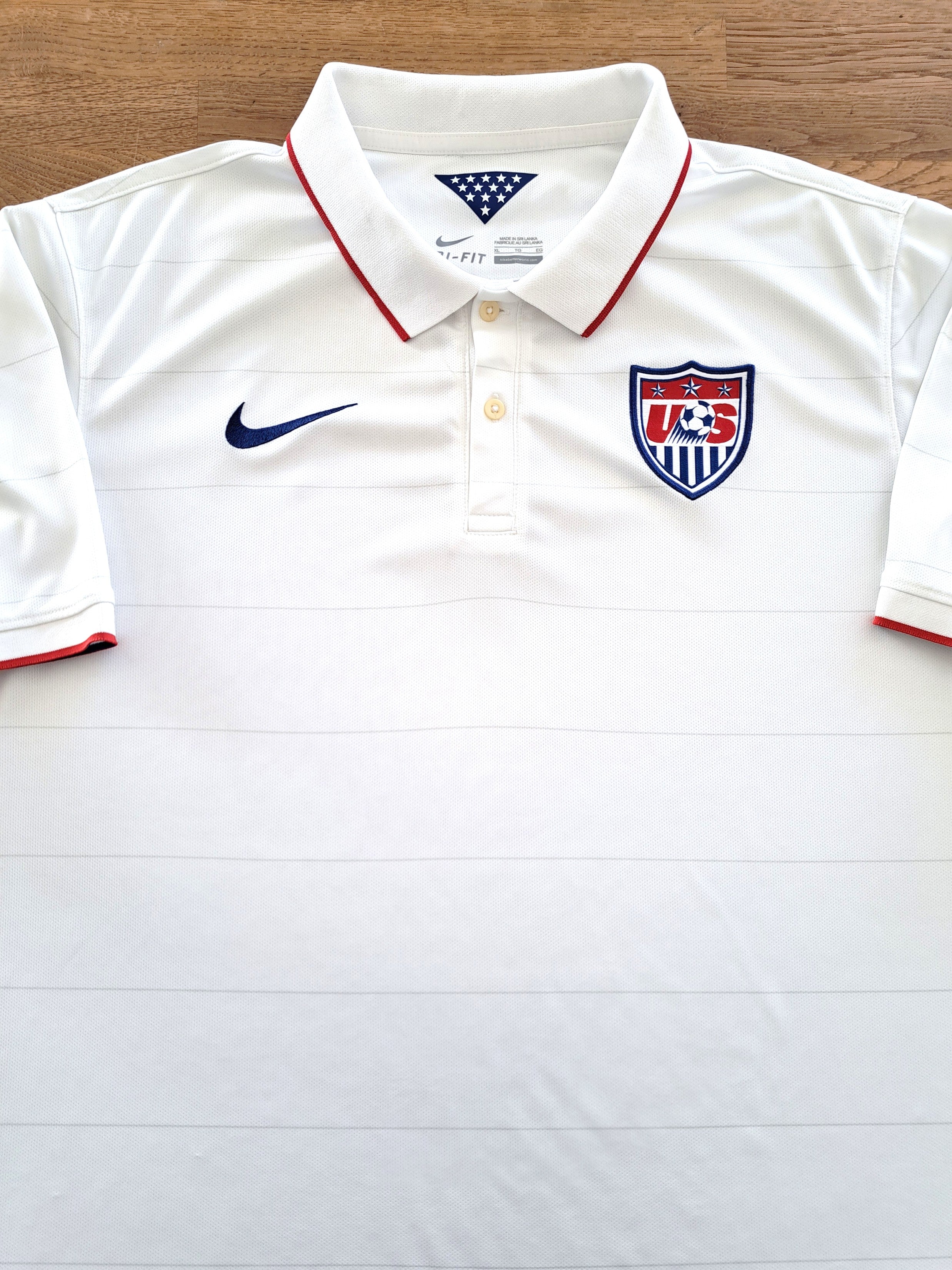 2014/15 USA Home Football Shirt