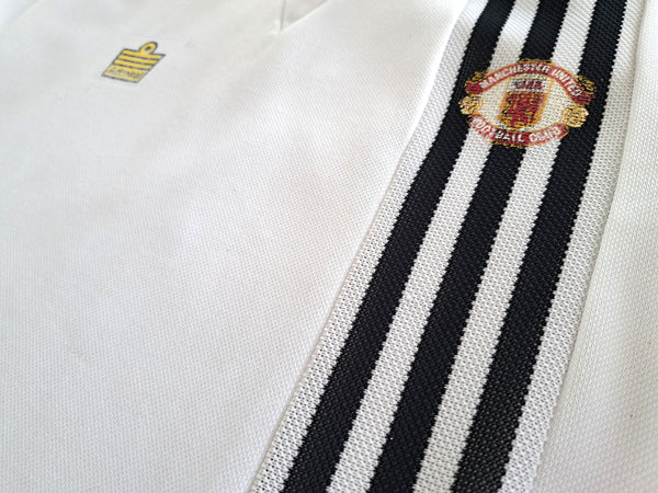 1975/76 Man Utd Away Football Shirt (S)