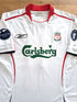 2005/06 Liverpool Away Football Shirt Fowler #11 (M)