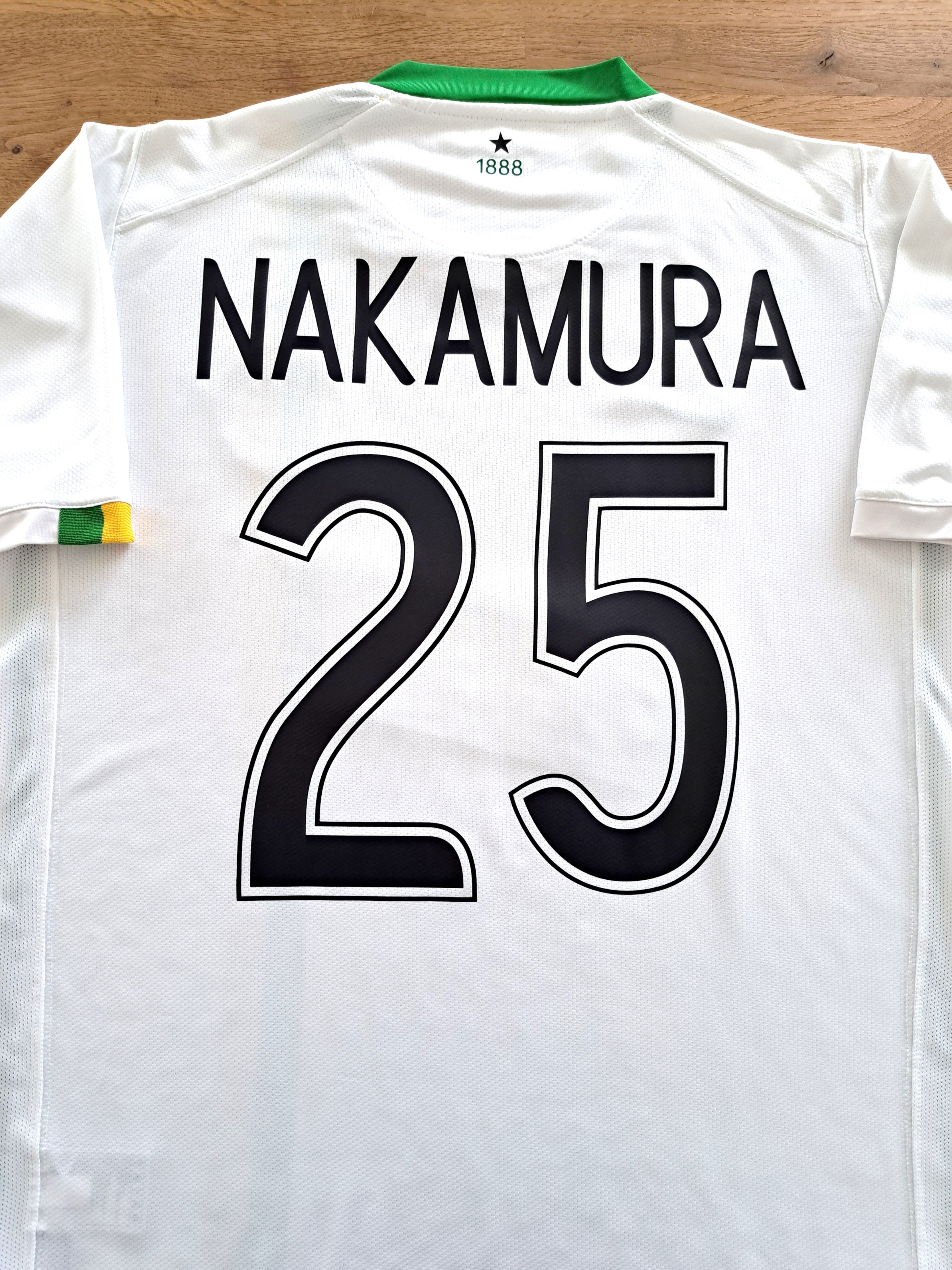 2006/07 Celtic 3rd Football Shirt Nakamura #25