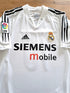2004/05 Real Madrid Home La Liga Football Shirt Figo #10 (S)