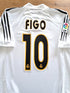 2004/05 Real Madrid Home La Liga Football Shirt Figo #10
