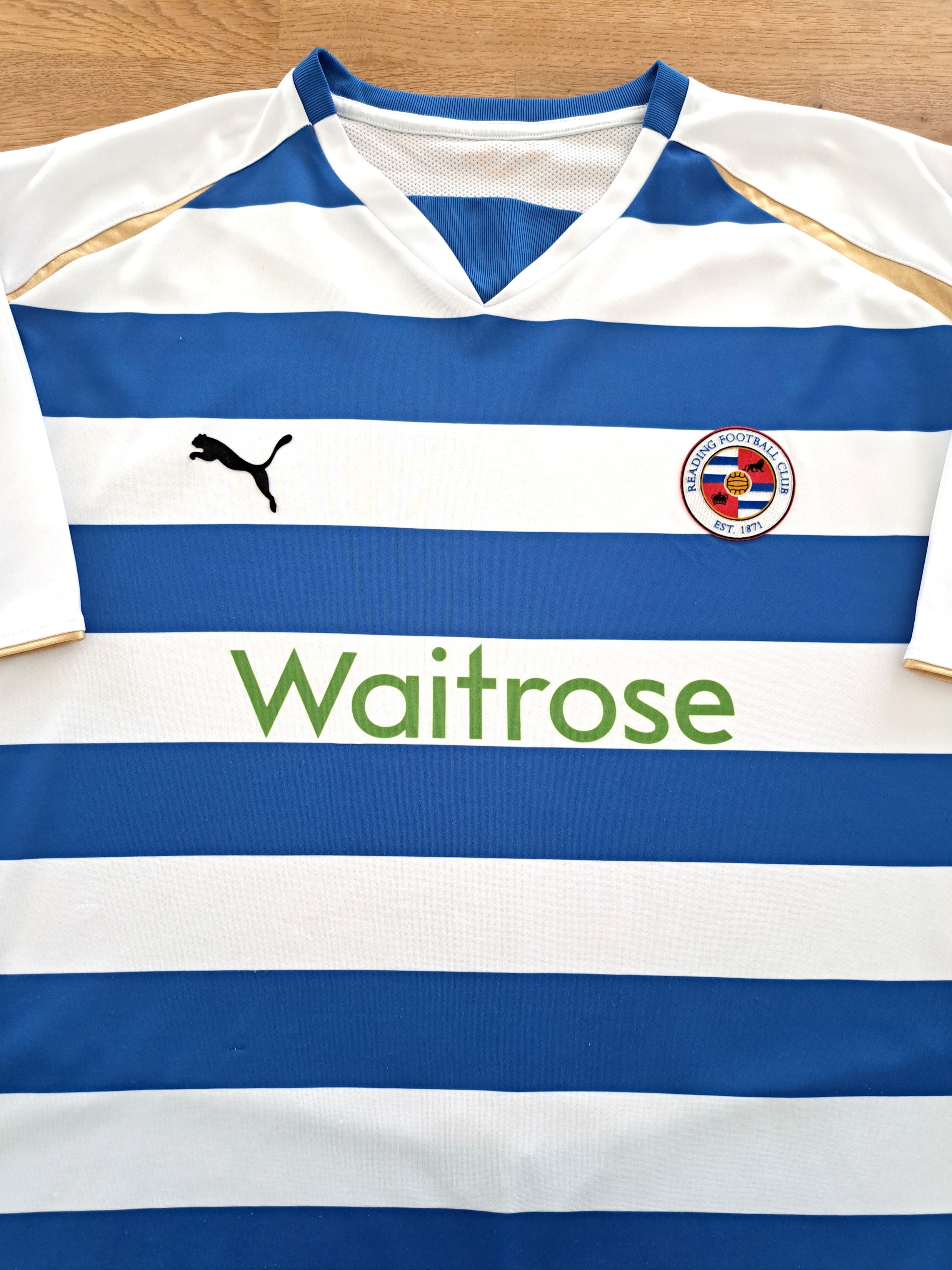 2008/09 Reading Home Football Shirt