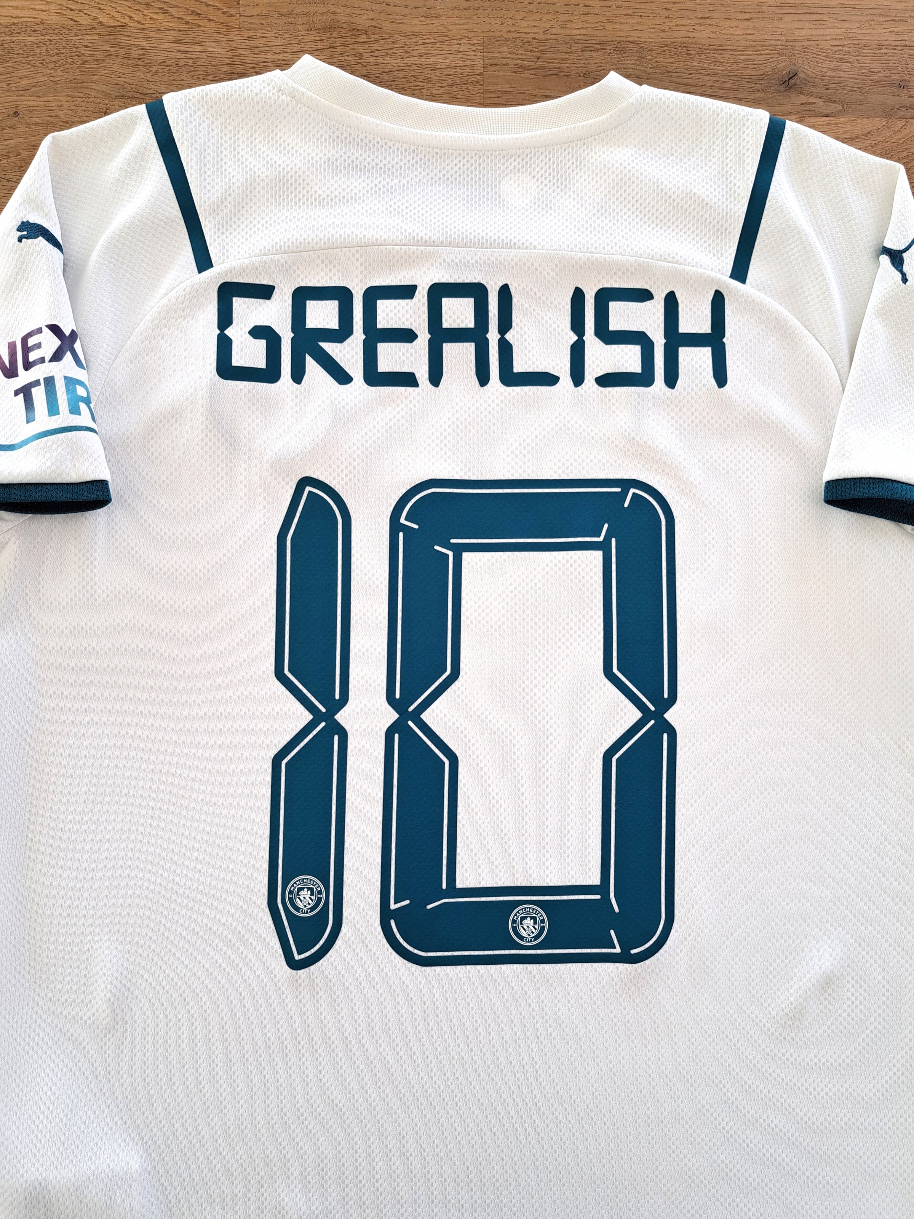 2021/22 Man City Away Football Shirt Grealish #10