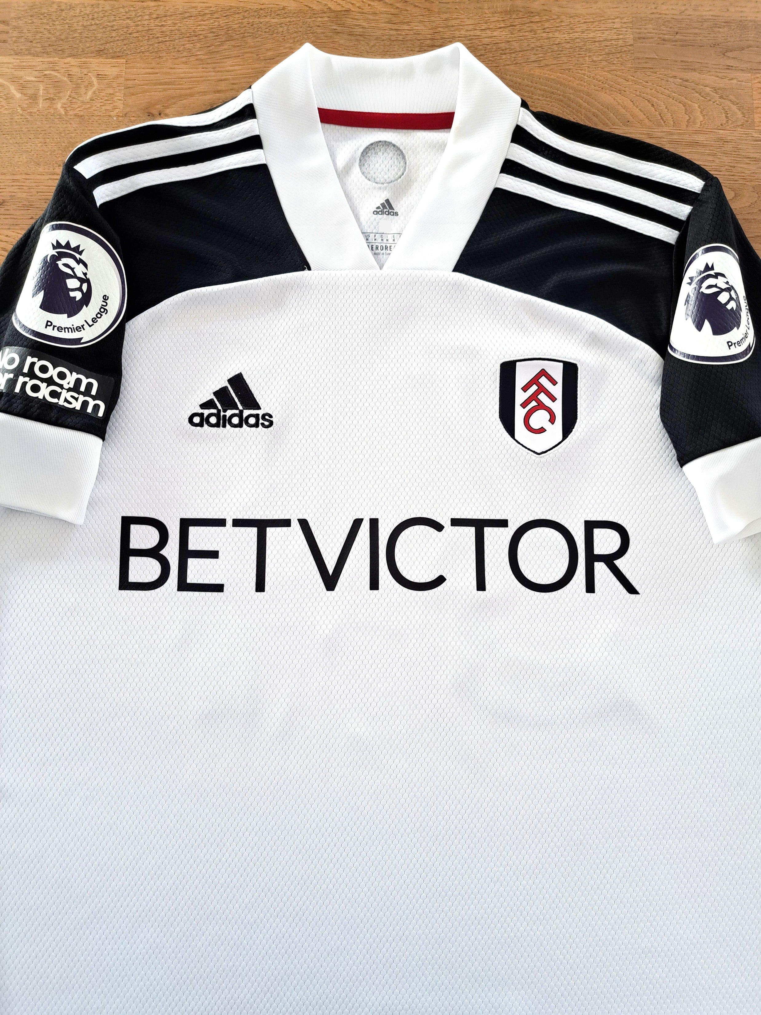 2020/21 Fulham Home Premier League Football Shirt