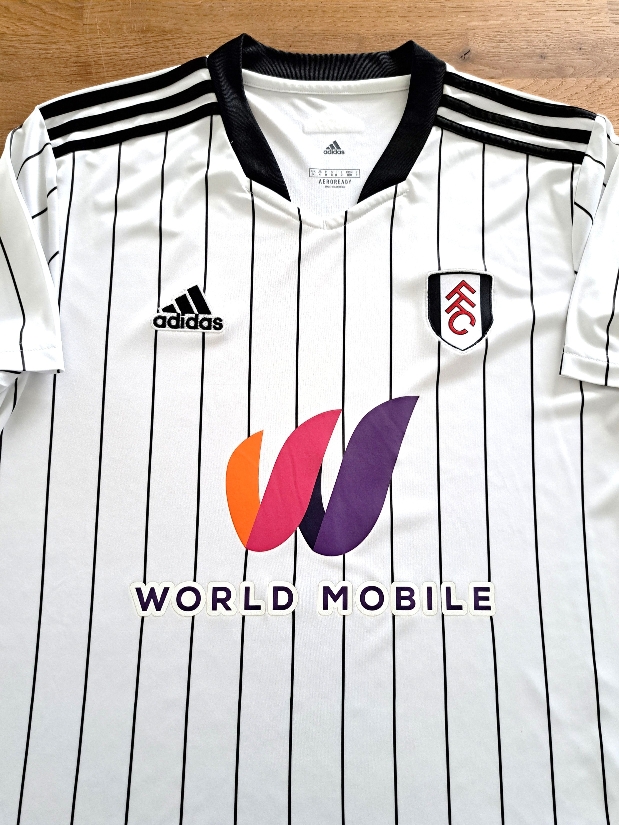 2021/22 Fulham Home Football Shirt