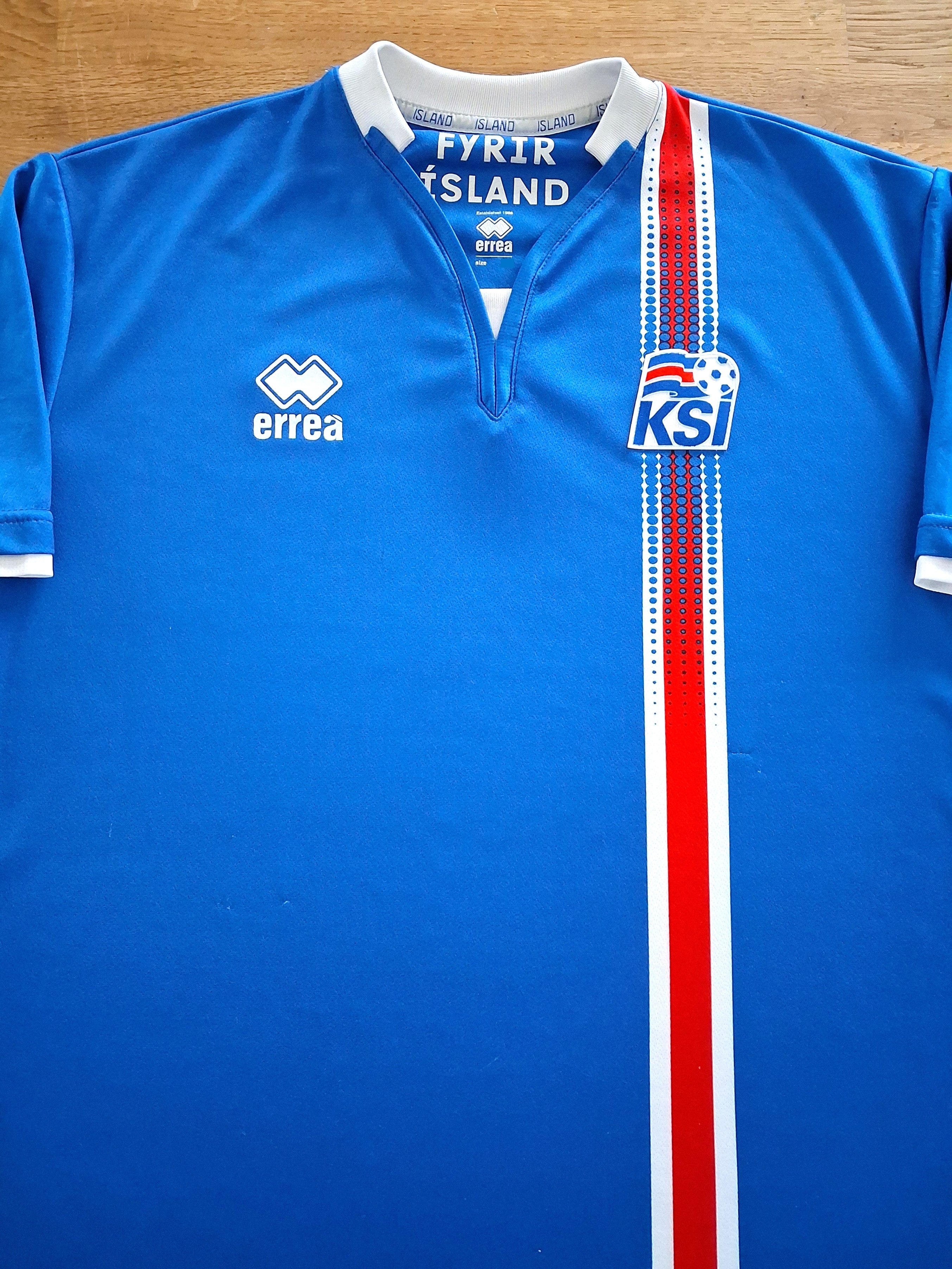 2016/17 Iceland Home Football Shirt