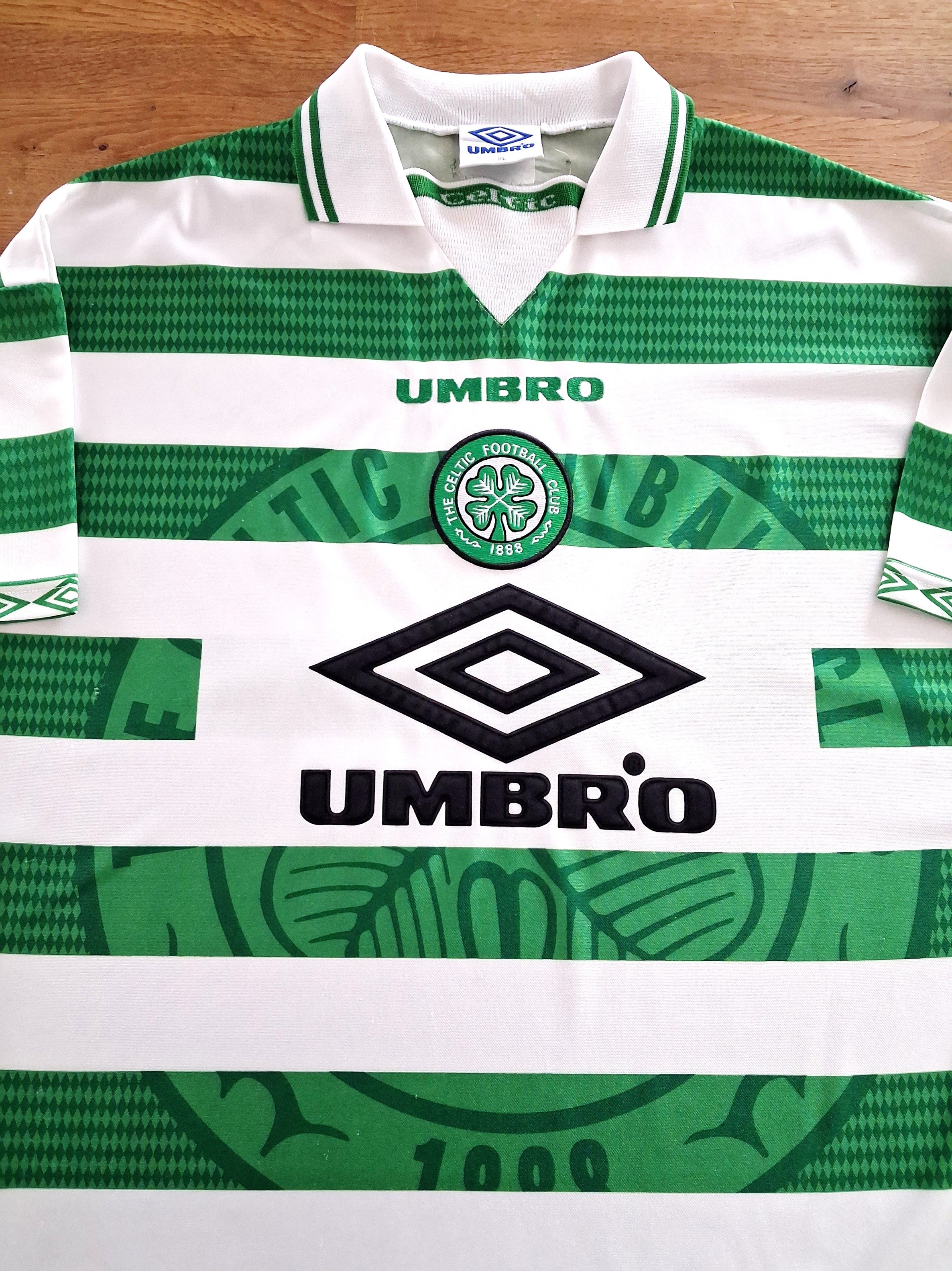 1997/98 Celtic Home Football Shirt