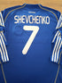 2009/10 Dynamo Kiev Away Formotion Long Sleeve Football Shirt Shevchenko #7