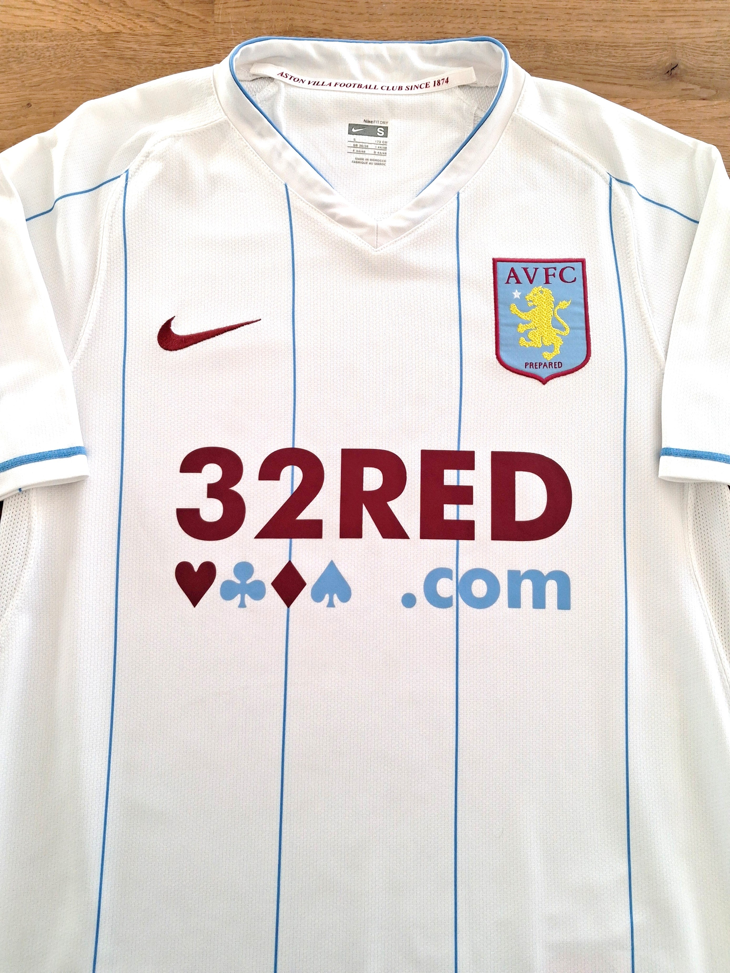 2007/08 Aston Villa Away Football Shirt