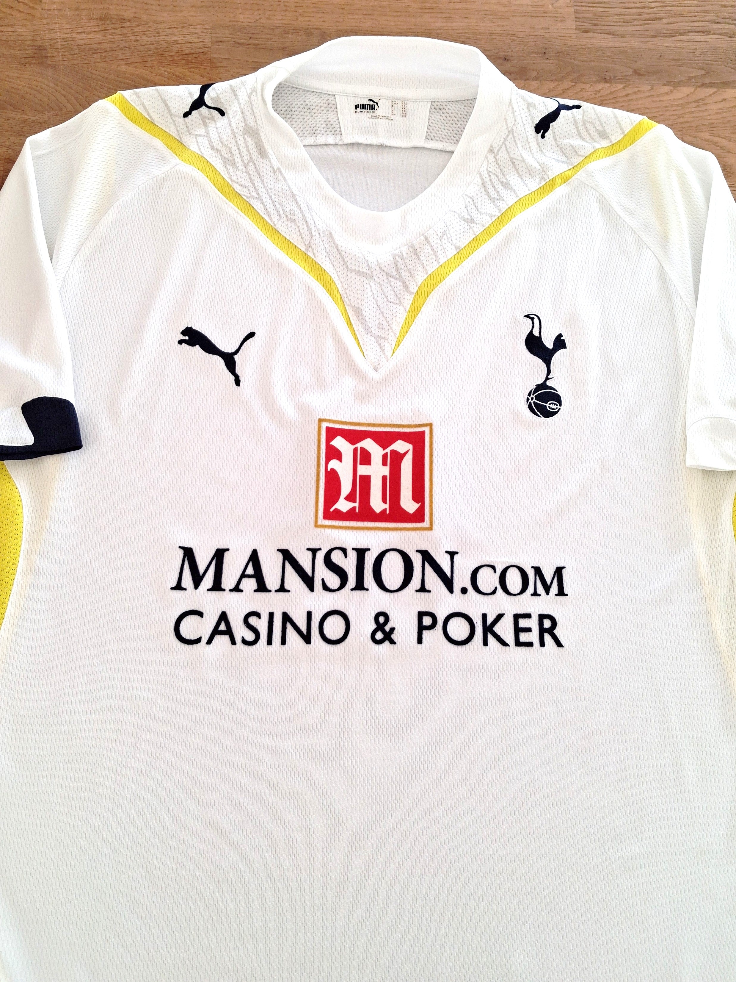 2009/10 Tottenham Home Football Shirt (XL)