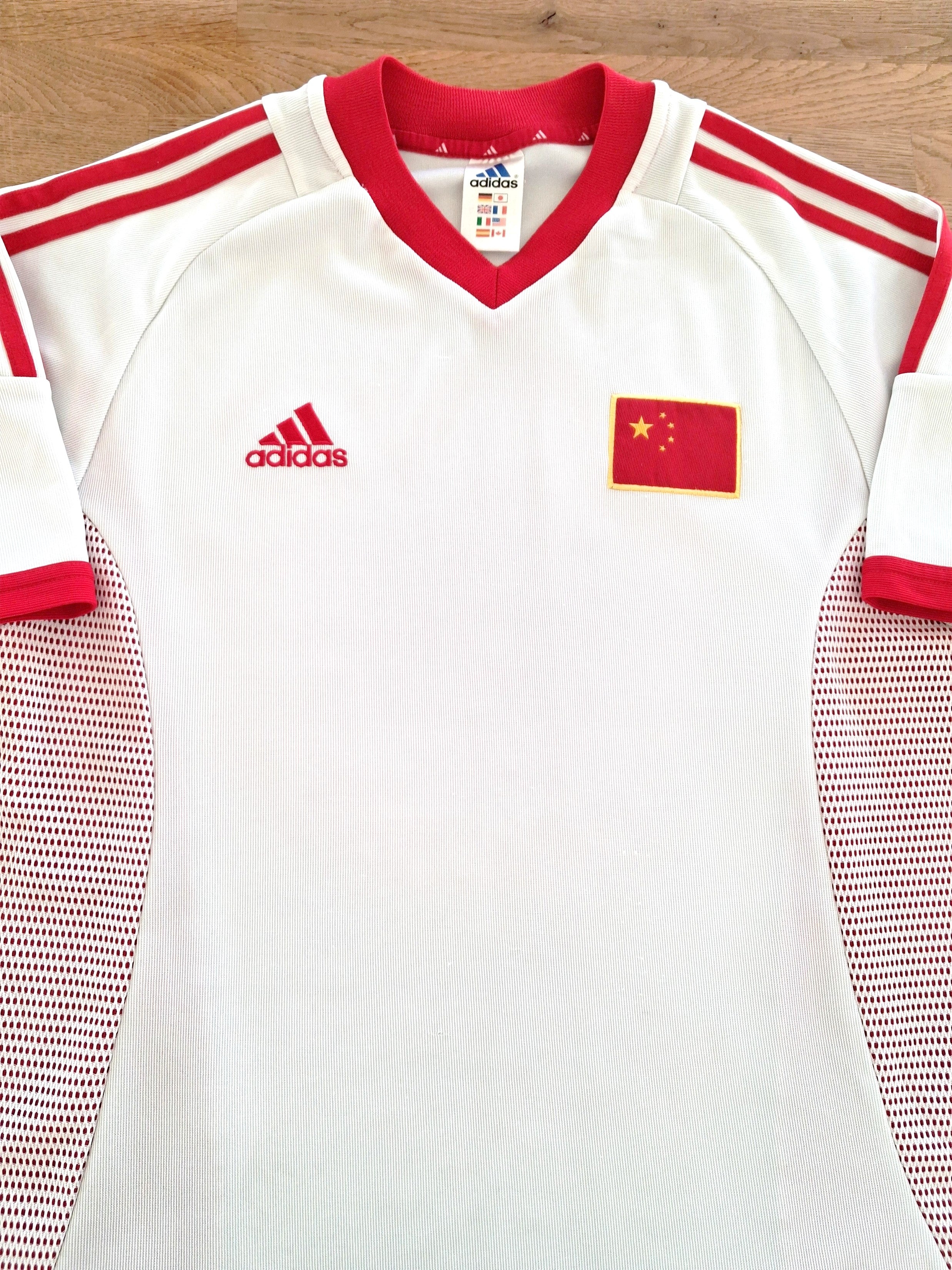 2002 China Away Football Shirt