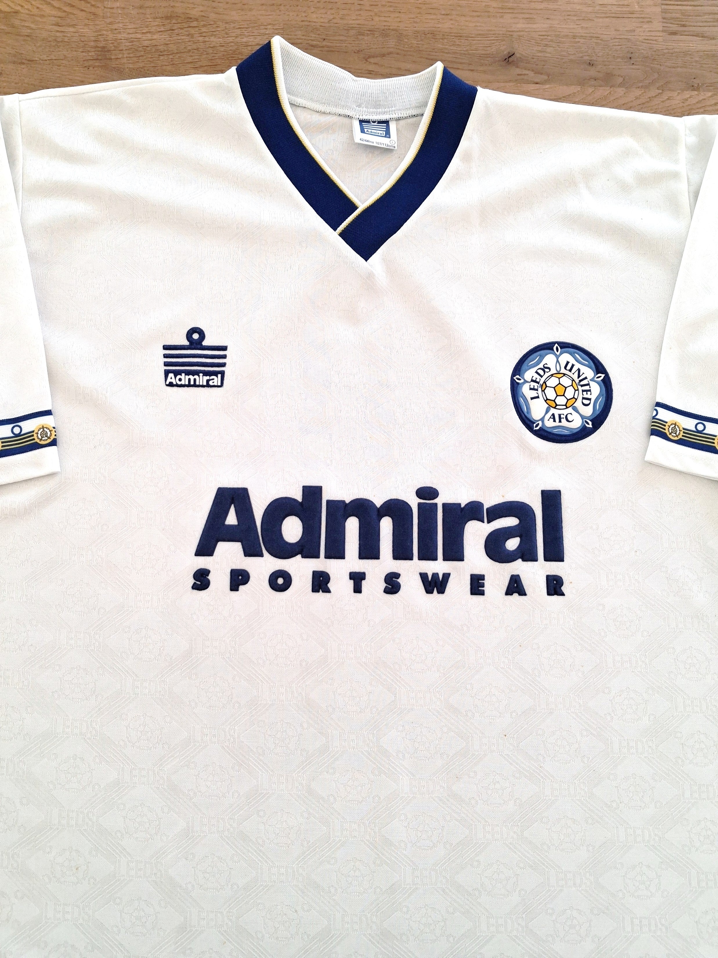1992/93 Leeds United Home Football Shirt (L)