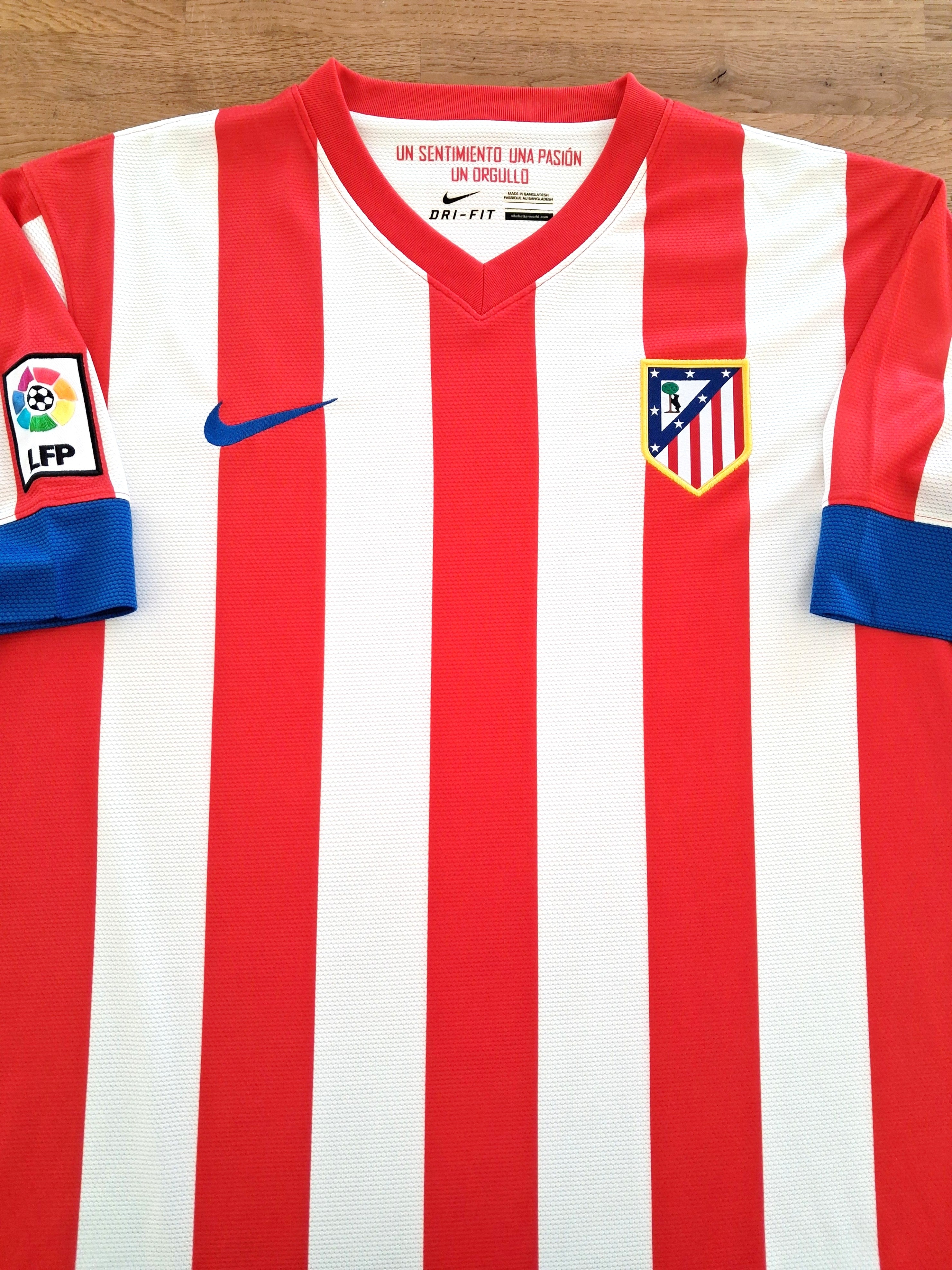 2012 Atlético Madrid Home La Liga Football Shirt