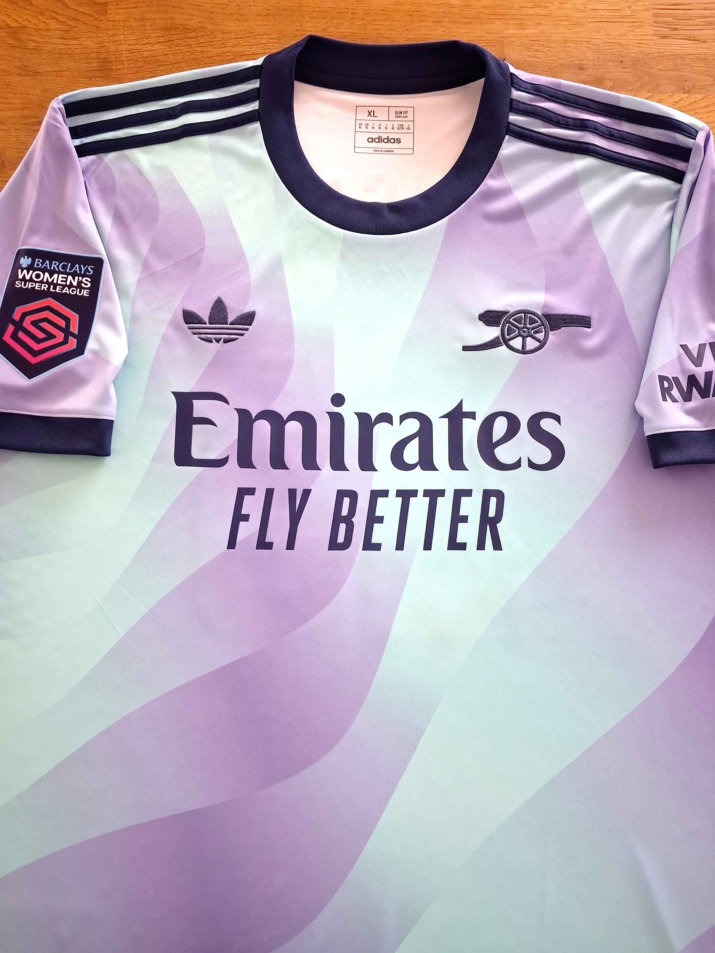 2024/25 Arsenal 3rd WSL Football Shirt