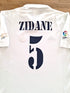 2002 Real Madrid Home La Liga Centenary Football Shirt Zidane #5