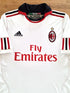 2010/11 AC Milan Away Football Shirt
