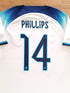2022/23 England Home Football Shirt Phillips #14