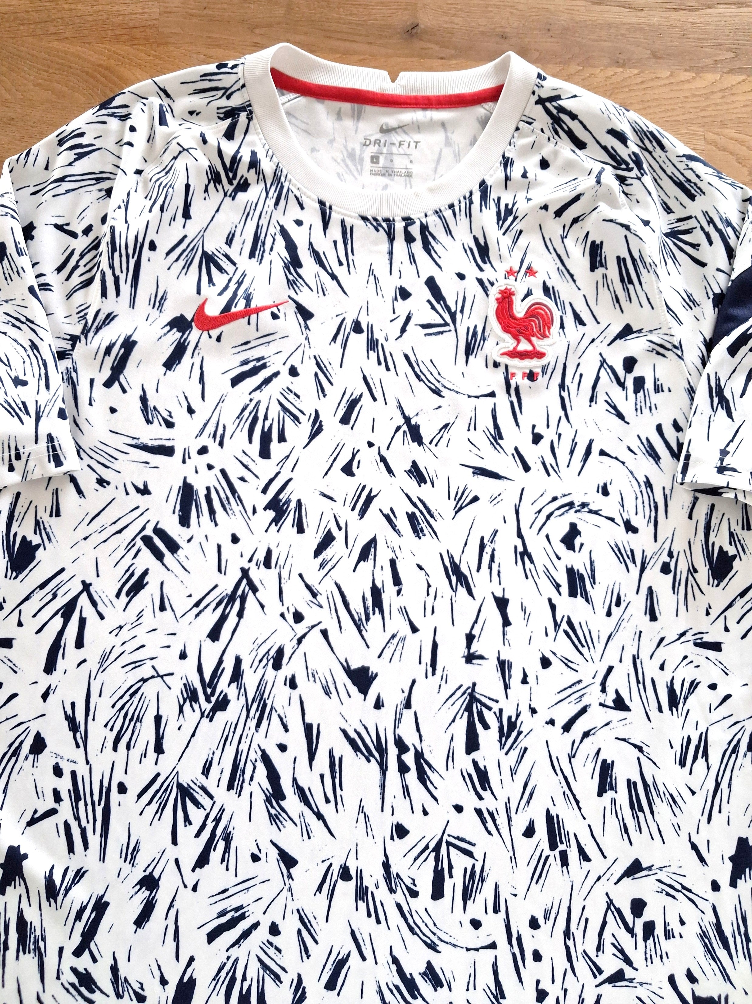 2020/21 France Pre-Match Training Shirt