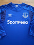 2017/18 Everton Home Long Sleeve Football Shirt