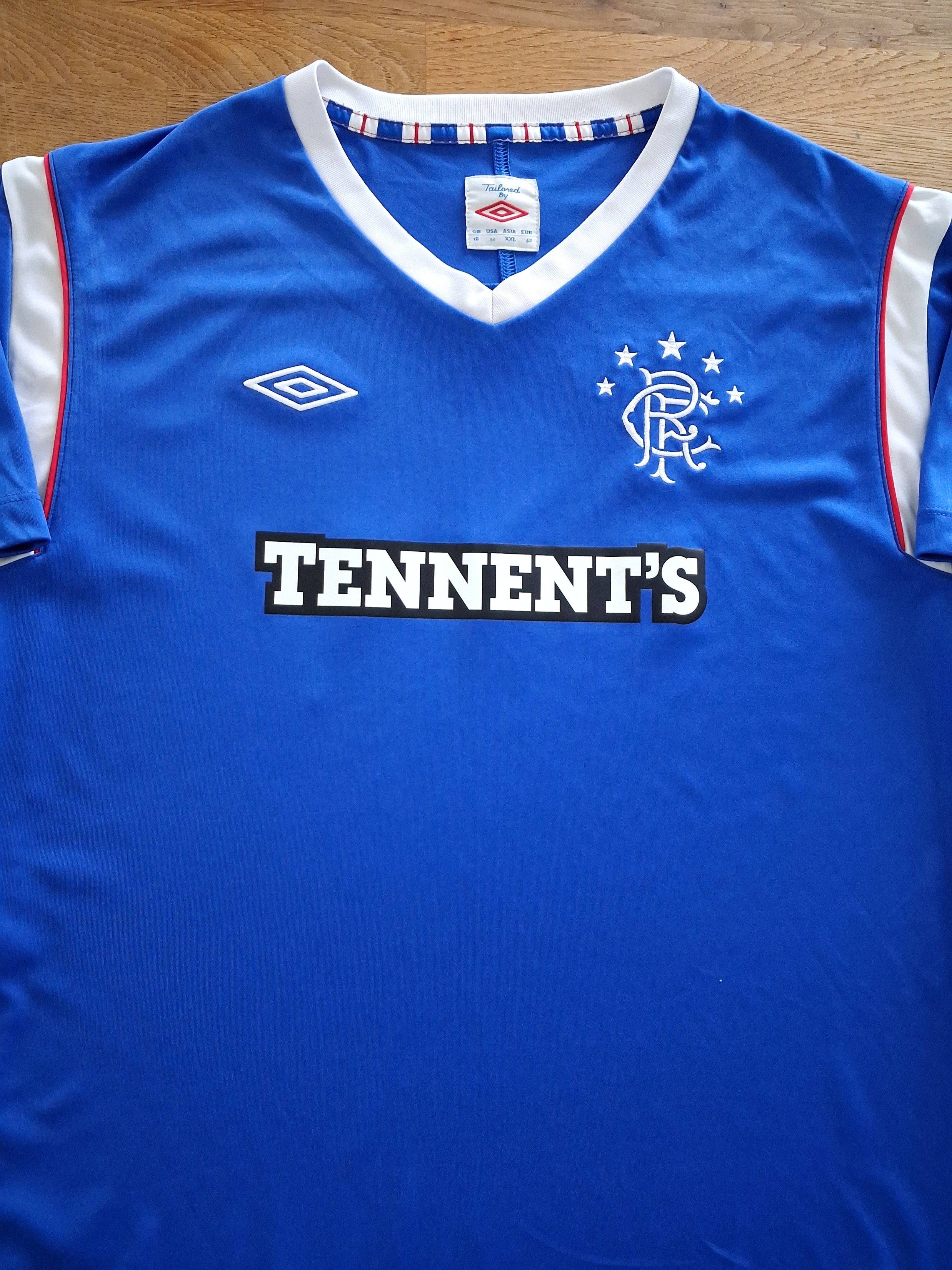 2011/12 Rangers Home Woman's Football Shirt
