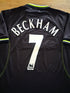 1998/99 Man Utd 3rd Premier League Football Shirt Beckham #7