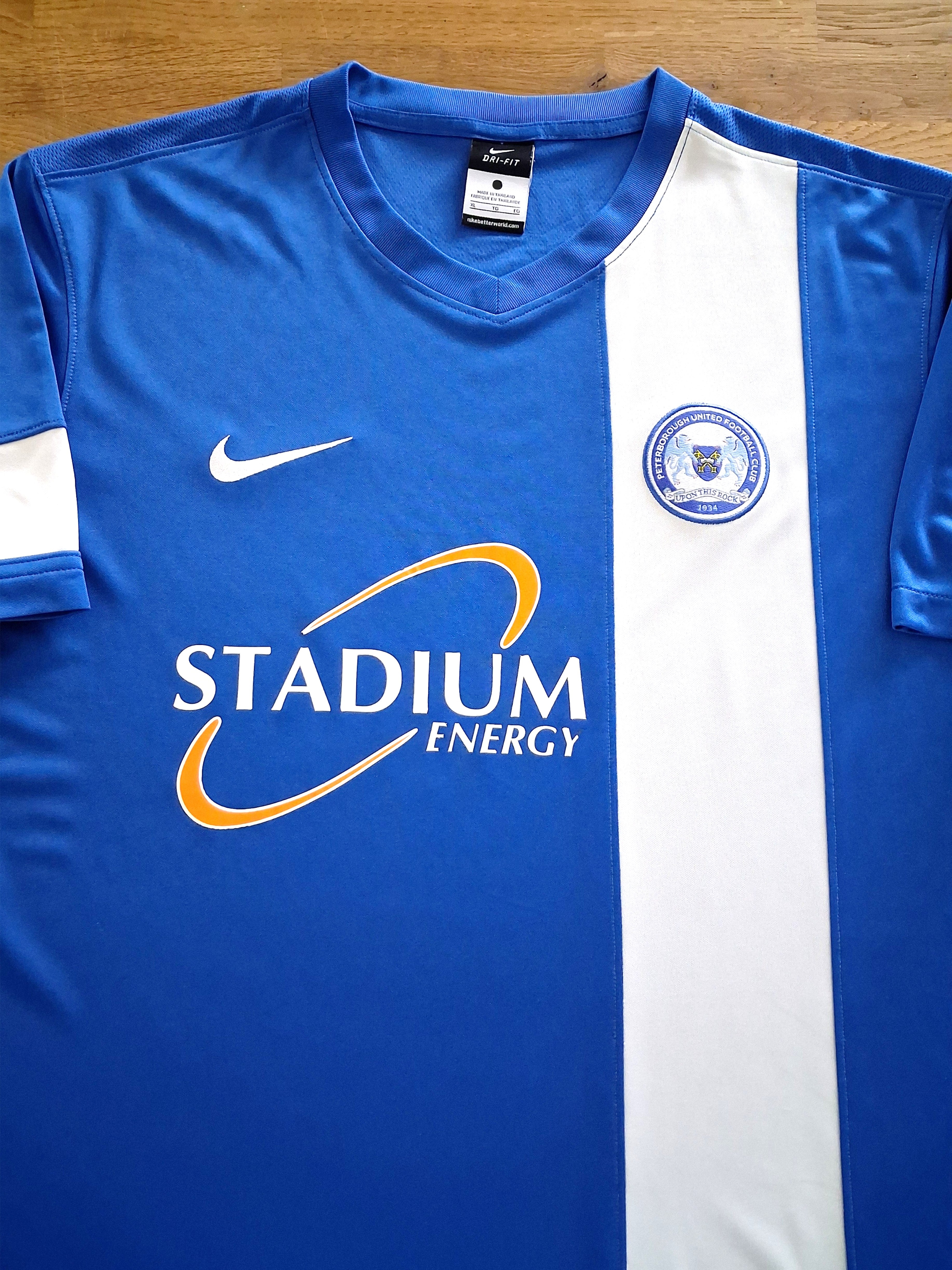 2013/14 Peterborough United Home Football Shirt (XL)