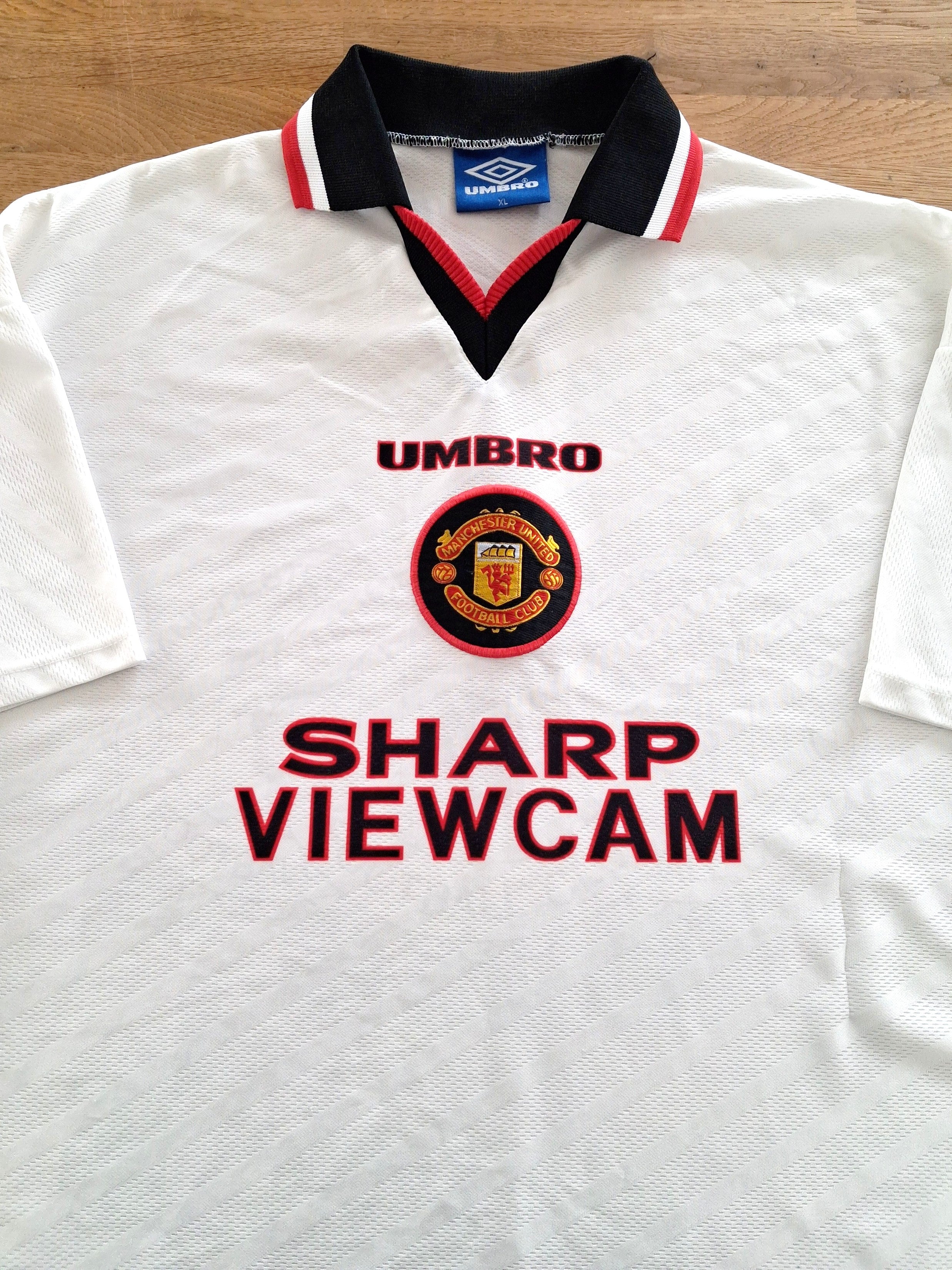 1996/97 Man Utd Away Football Shirt