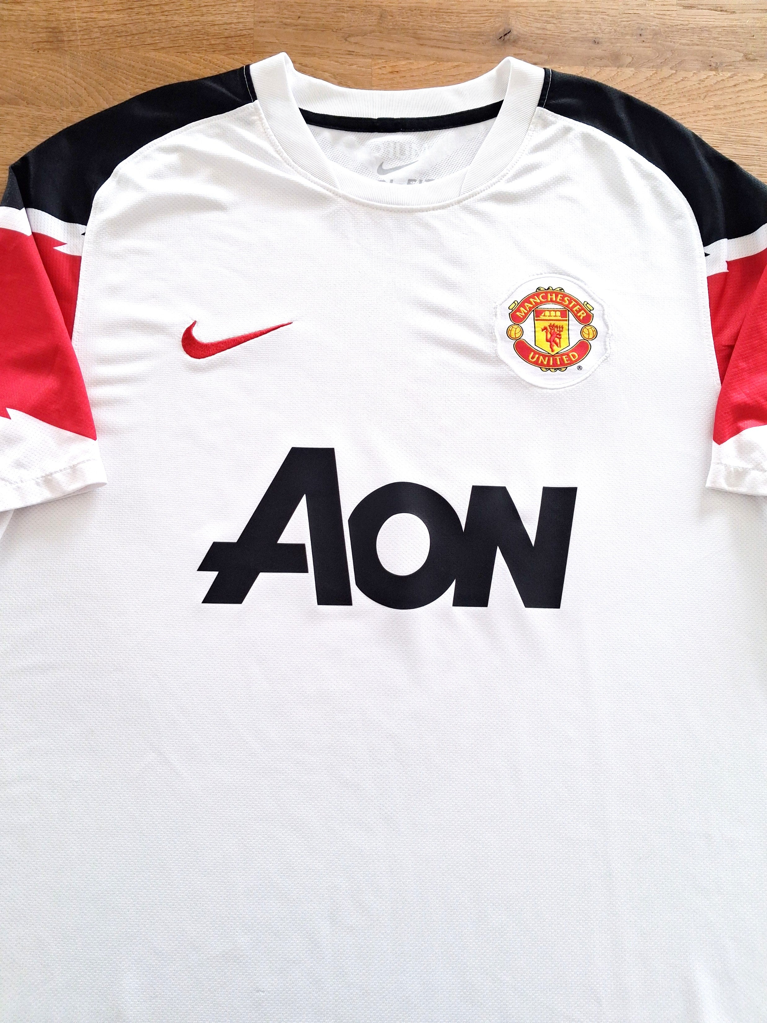 2010/11 Man Utd Away Football Shirt