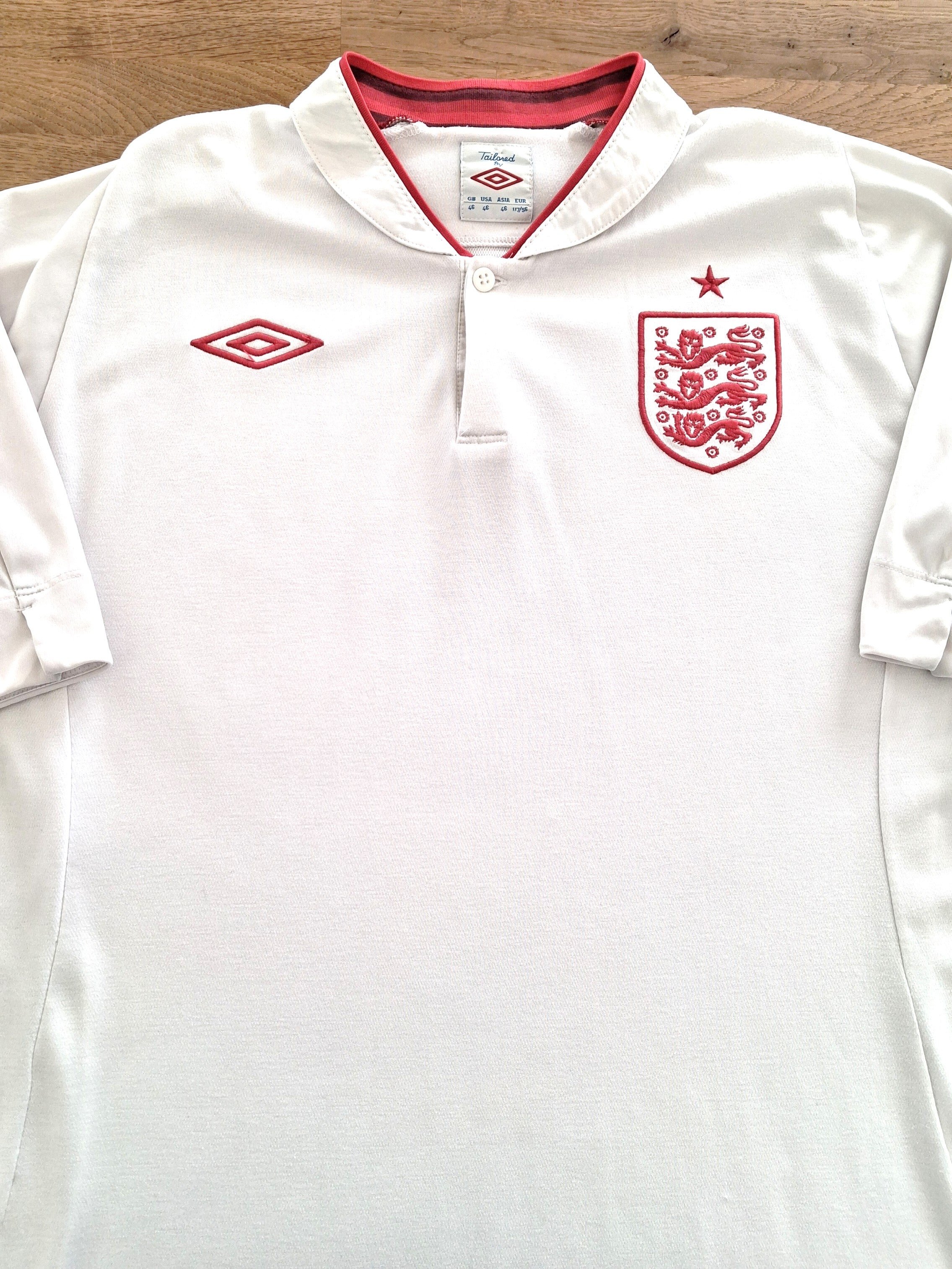 2012/13 England Home Football Shirt