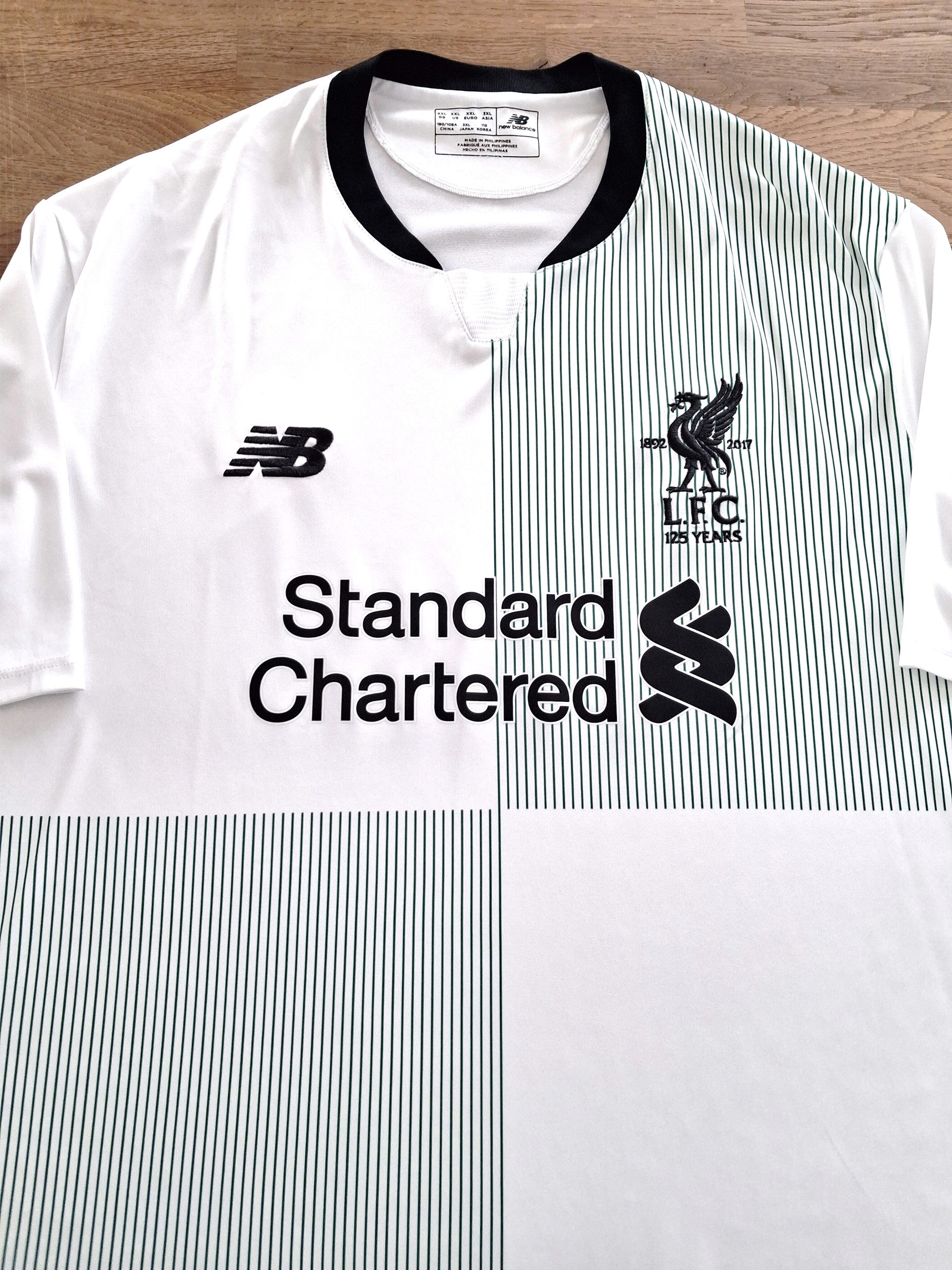 2017/18 Liverpool Away '125 Years' Football Shirt