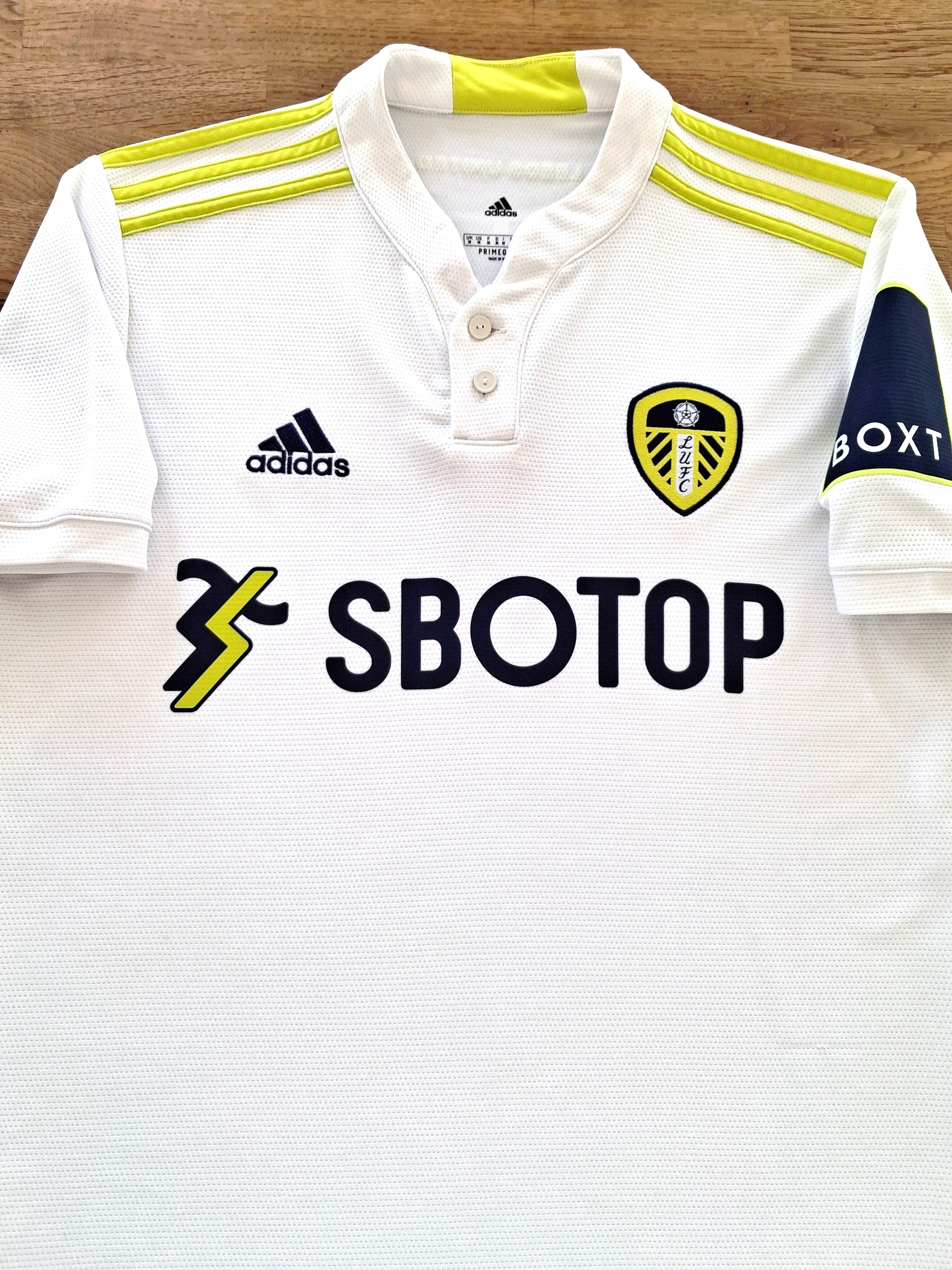 2021/22 Leeds United Home Football Shirt