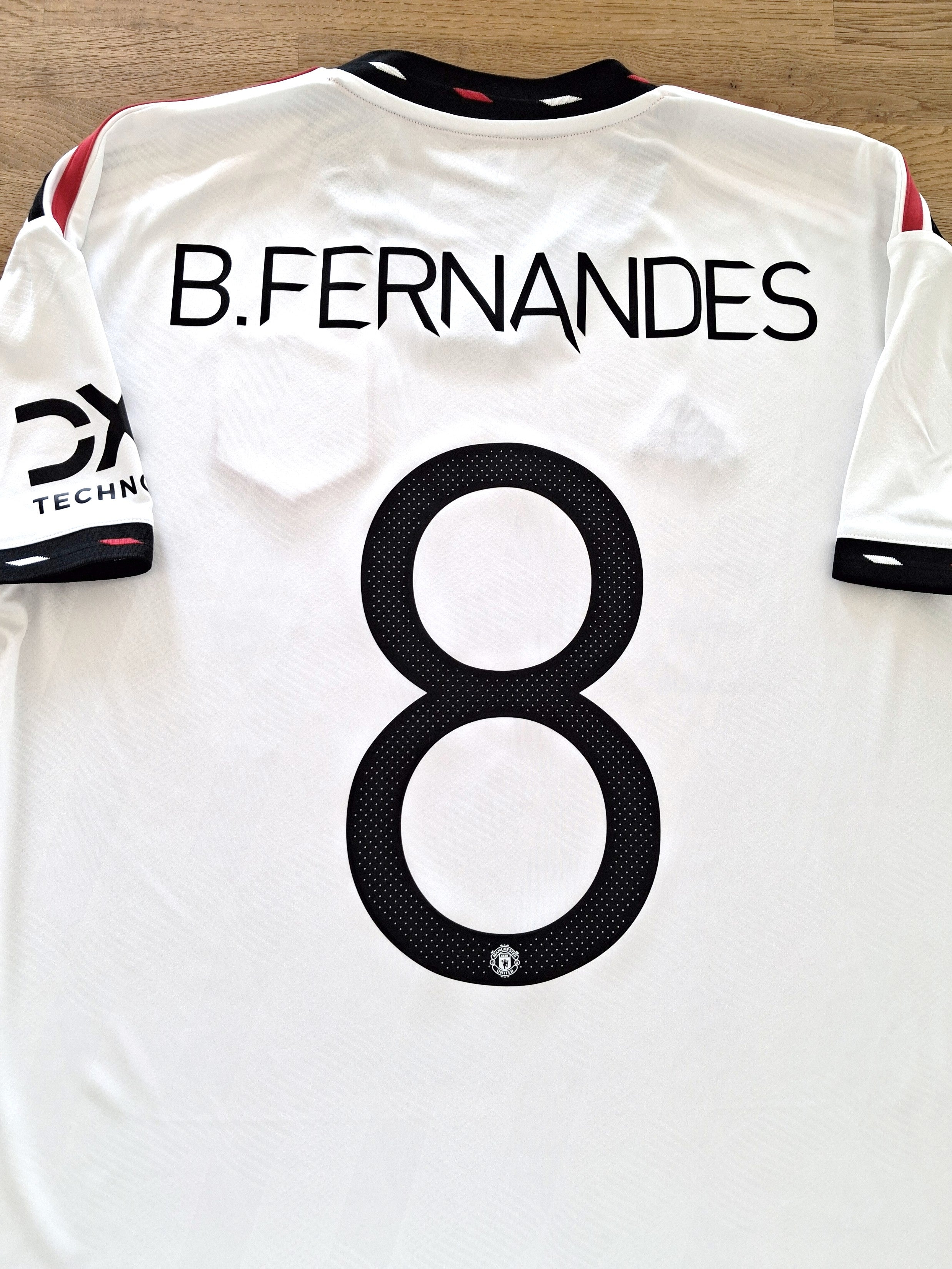 2022/23 Man Utd Away Football Shirt B.Fernandes #8