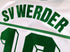 1993/94 Werder Bremen Home Player Issue Football Shirt #10 (L)