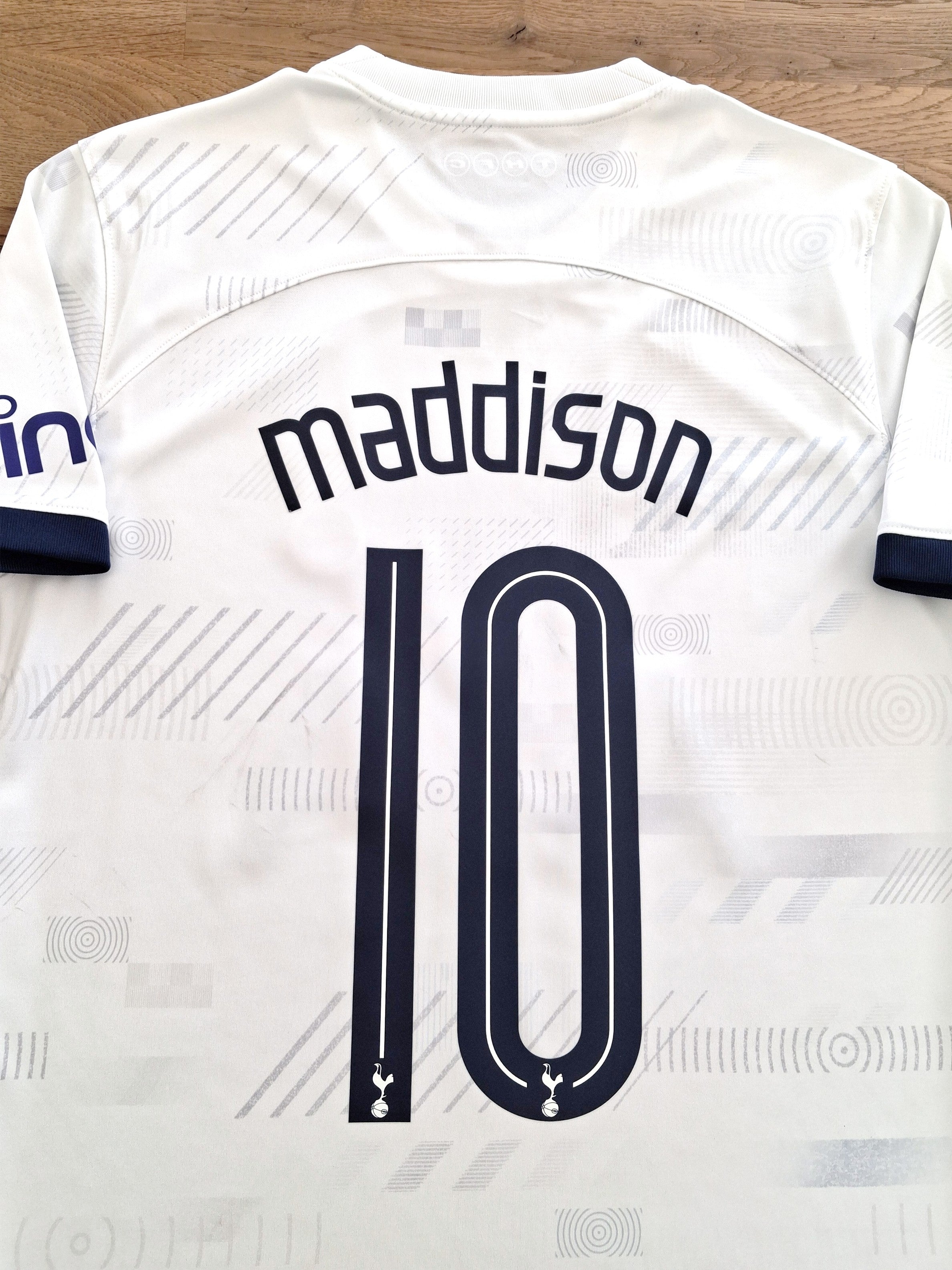 2023/24 Tottenham Home Football Shirt Maddison #10