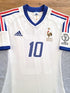2002 France Away World Cup Football Shirt Zidane #10