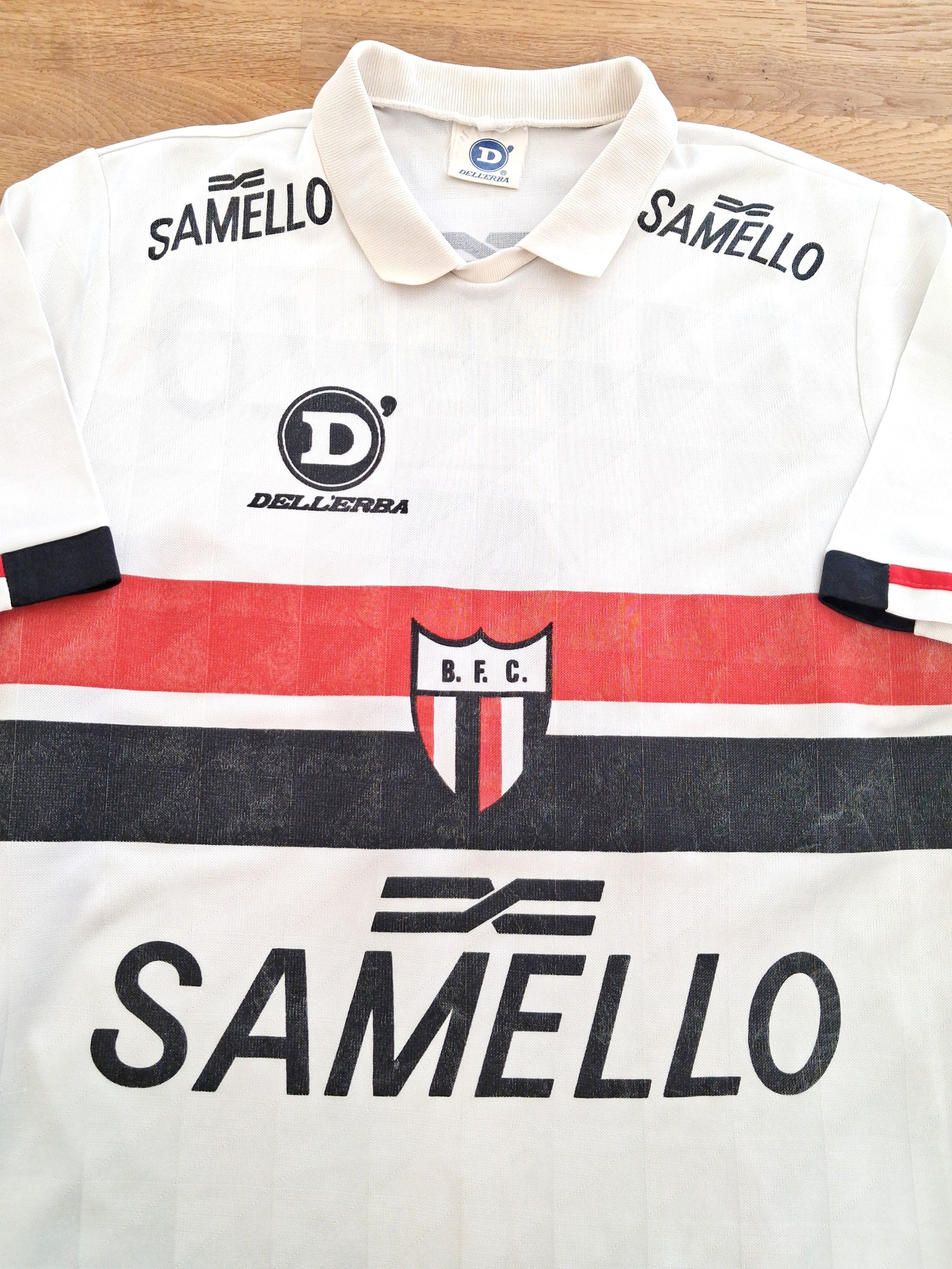 1991 Botofogo SP Home Football Shirt  Samello #4