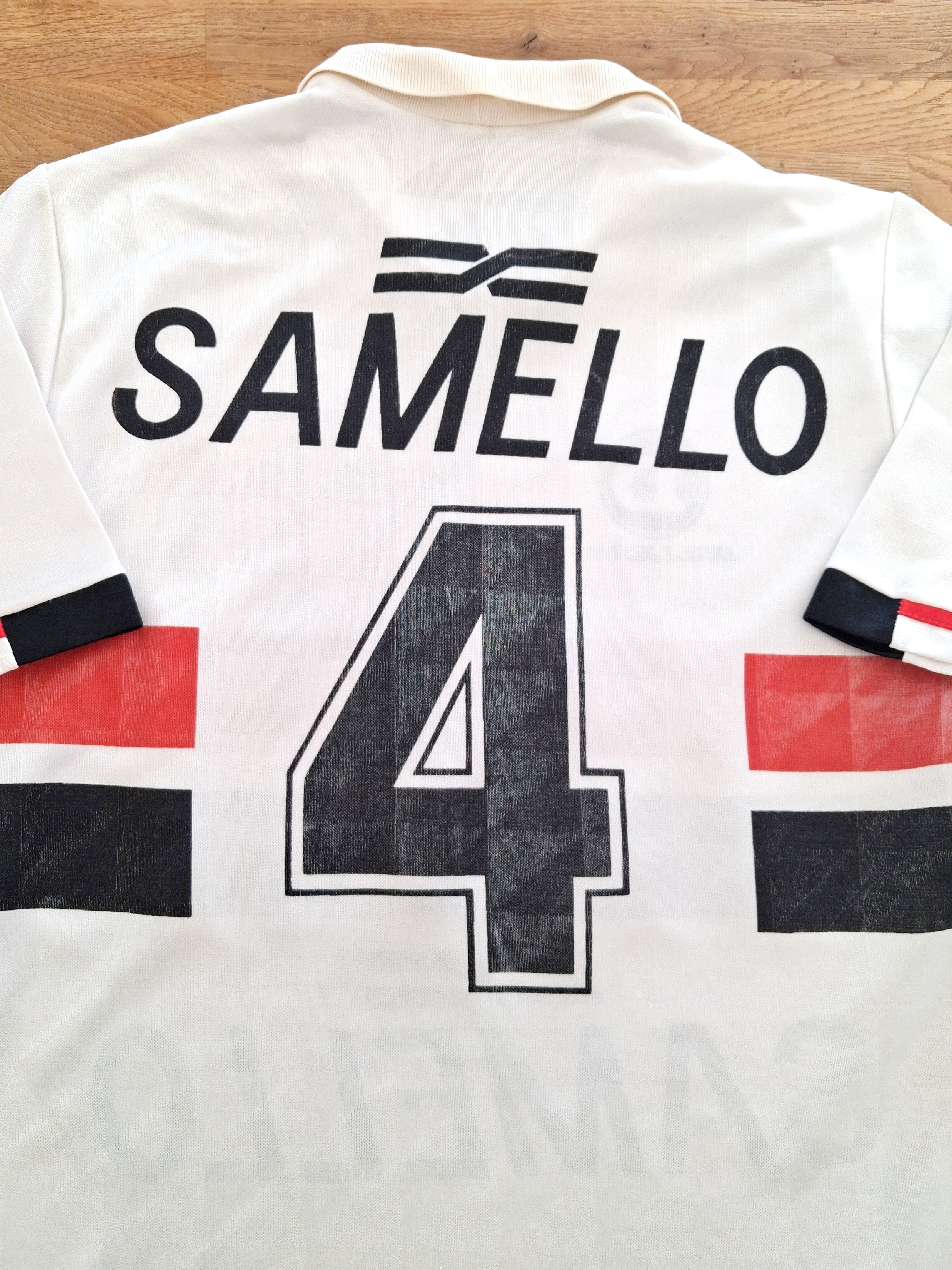 1991 Botofogo SP Home Football Shirt  Samello #4