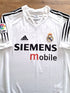 2004/05 Real Madrid Home La Liga Football Shirt Ronaldo #9 (M)