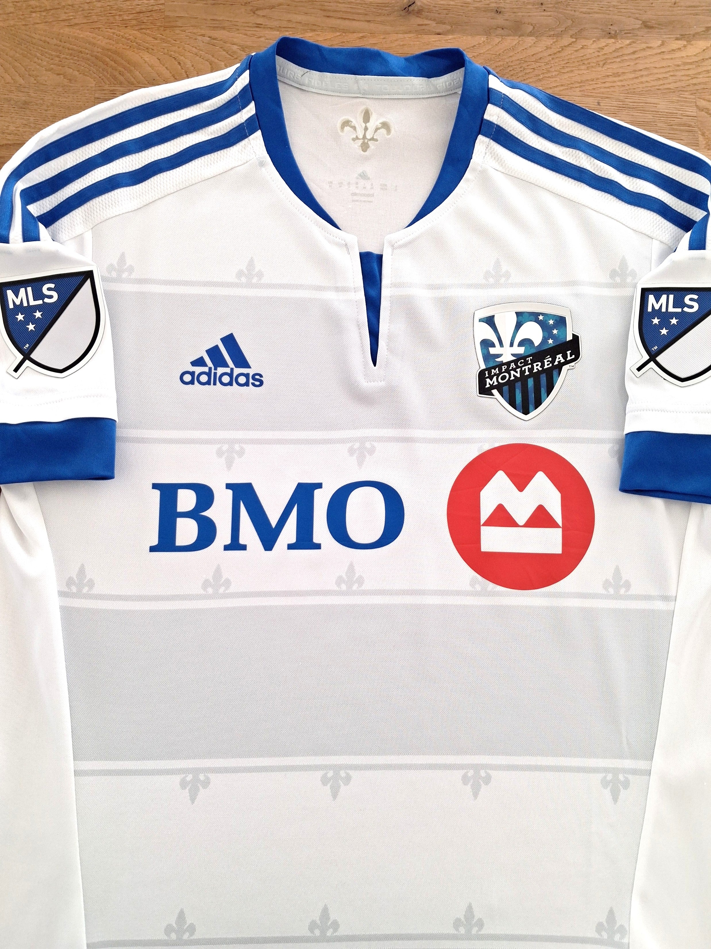 2015 Montreal Impact Away MLS Adizero Football Shirt