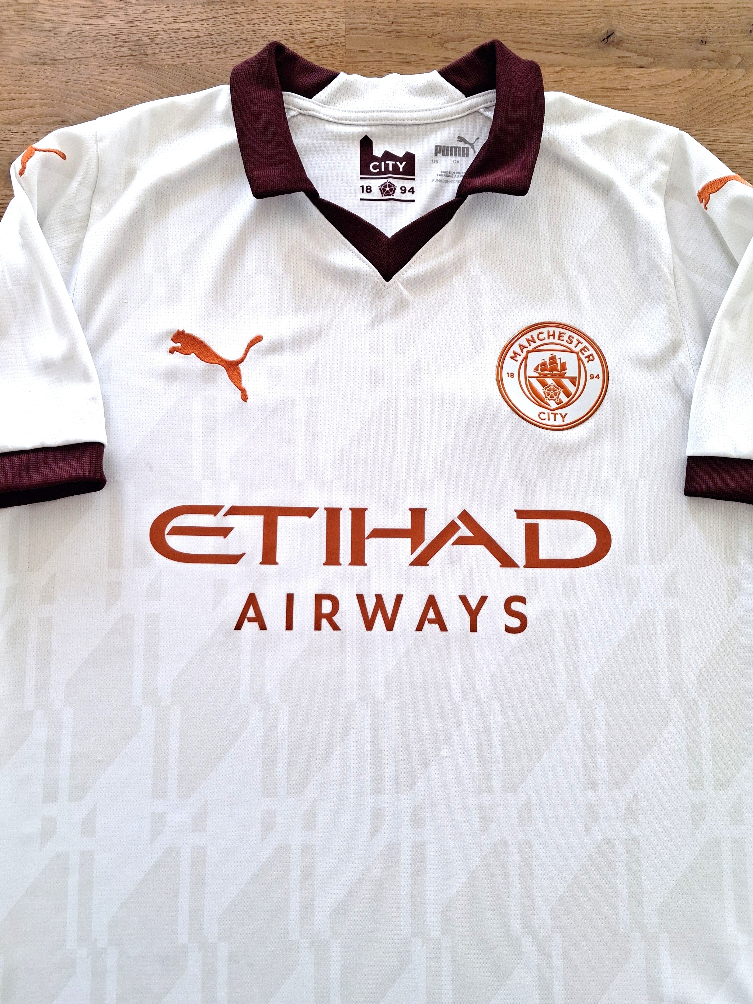 2023/24 Man City Away Football Shirt