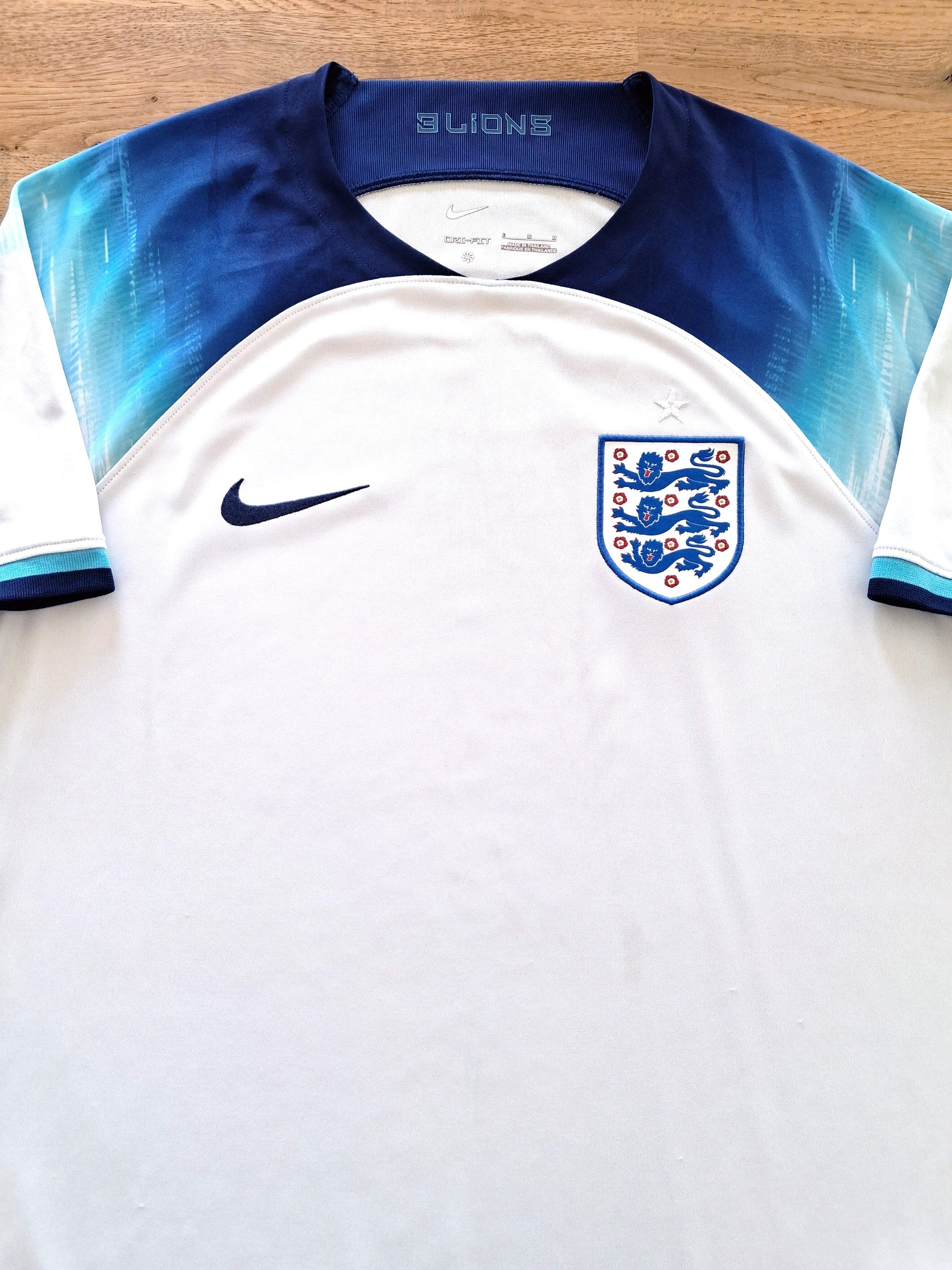 2022/23 England Home Football Shirt
