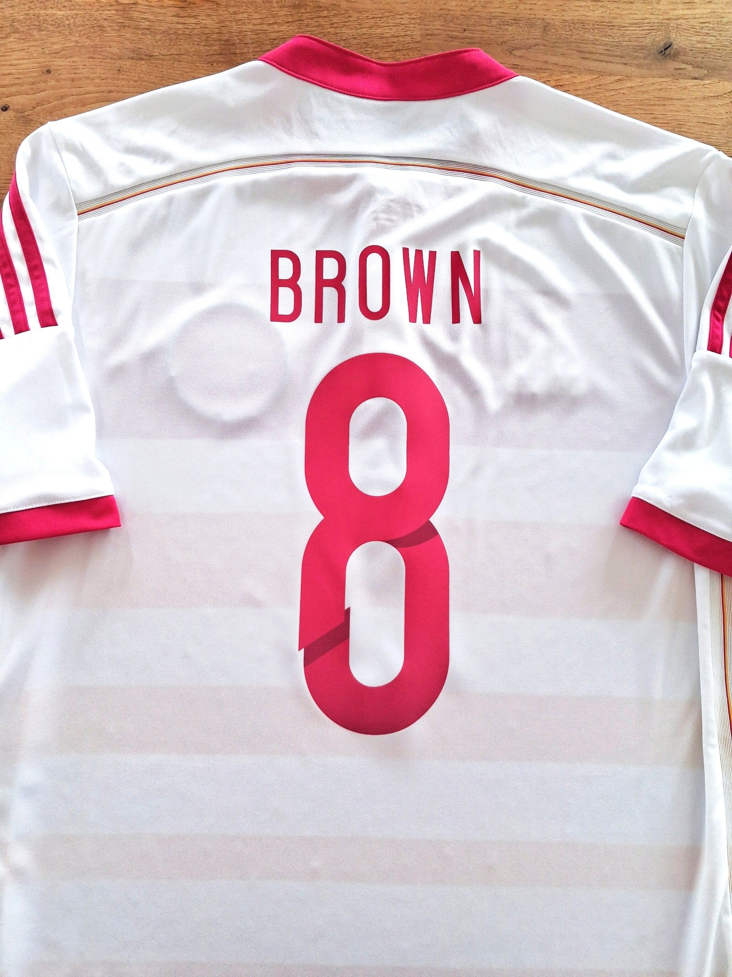 2014/15 Scotland Away Football Shirt Brown #8